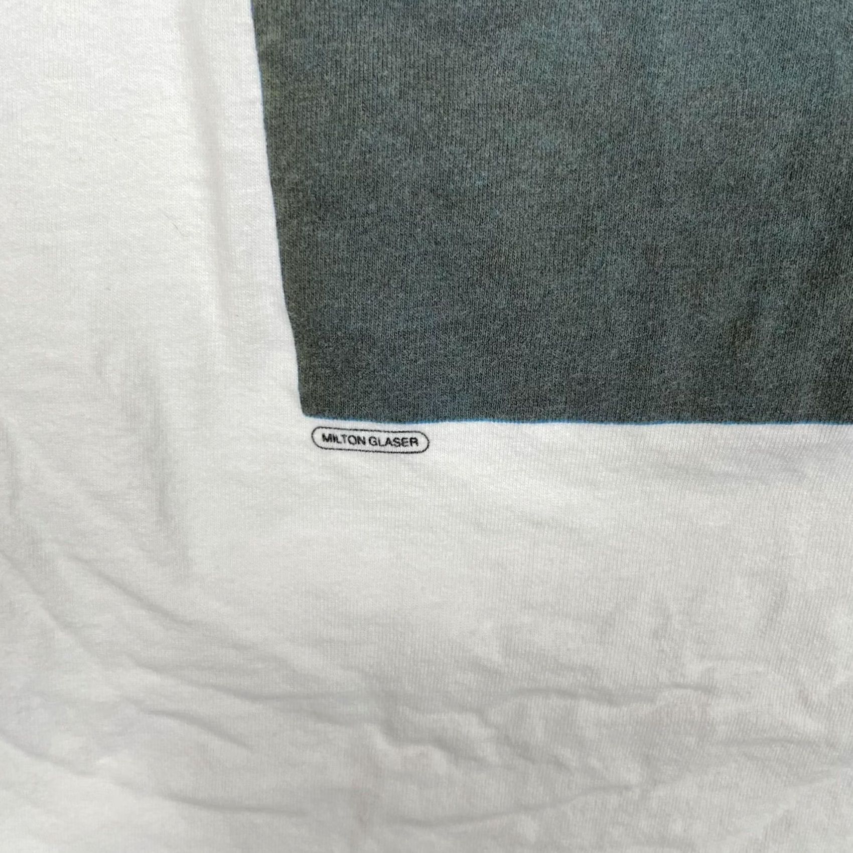 Jerzees VINTAGE Angels In America T-Shirt Mens XL White Milton Glaser Theater Graphic Nike Size US XL / EU 56 / 4 - 3 Thumbnail
