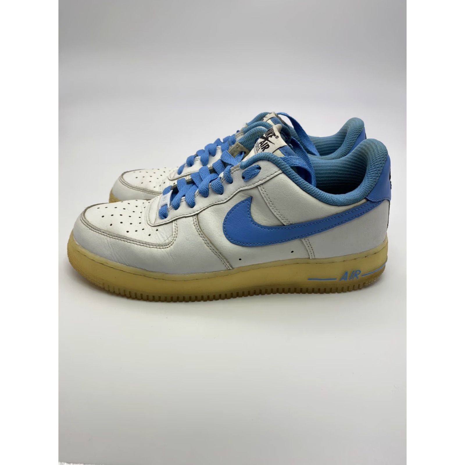 Nike NIKE Air Force 1 Low You By You Sneaker UNC White Gum AQ3778-992 Snoopy 9.5 Womens Leather Low Top Shoes Size US 7 / IT 37 - 3 Thumbnail
