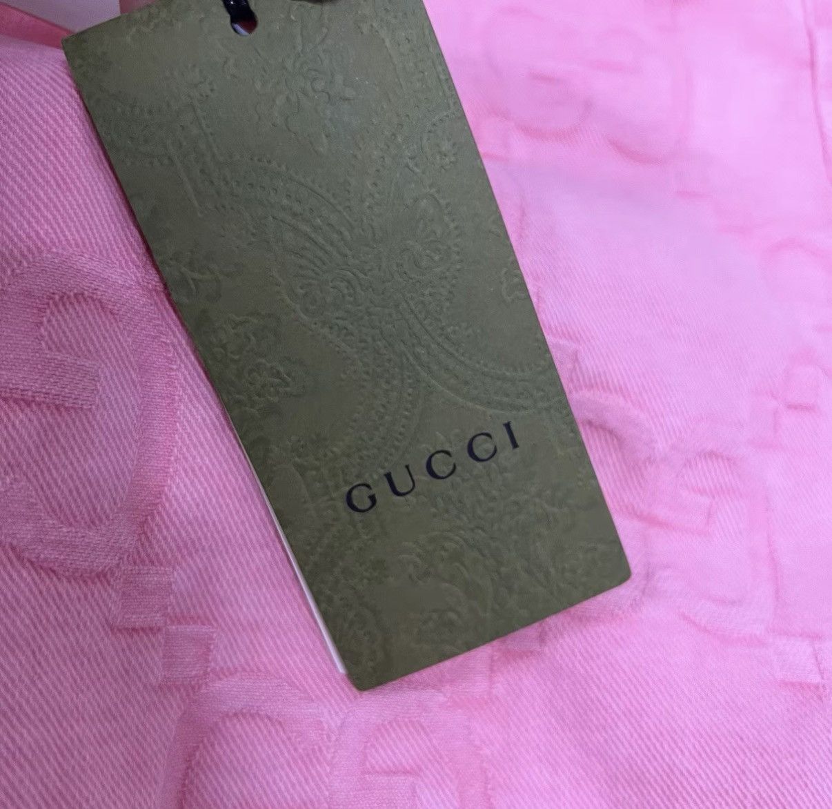 Gucci Gucci Pink Double G Embossed Shorts J41 Size 24" / US 00 / IT 34 - 5 Thumbnail