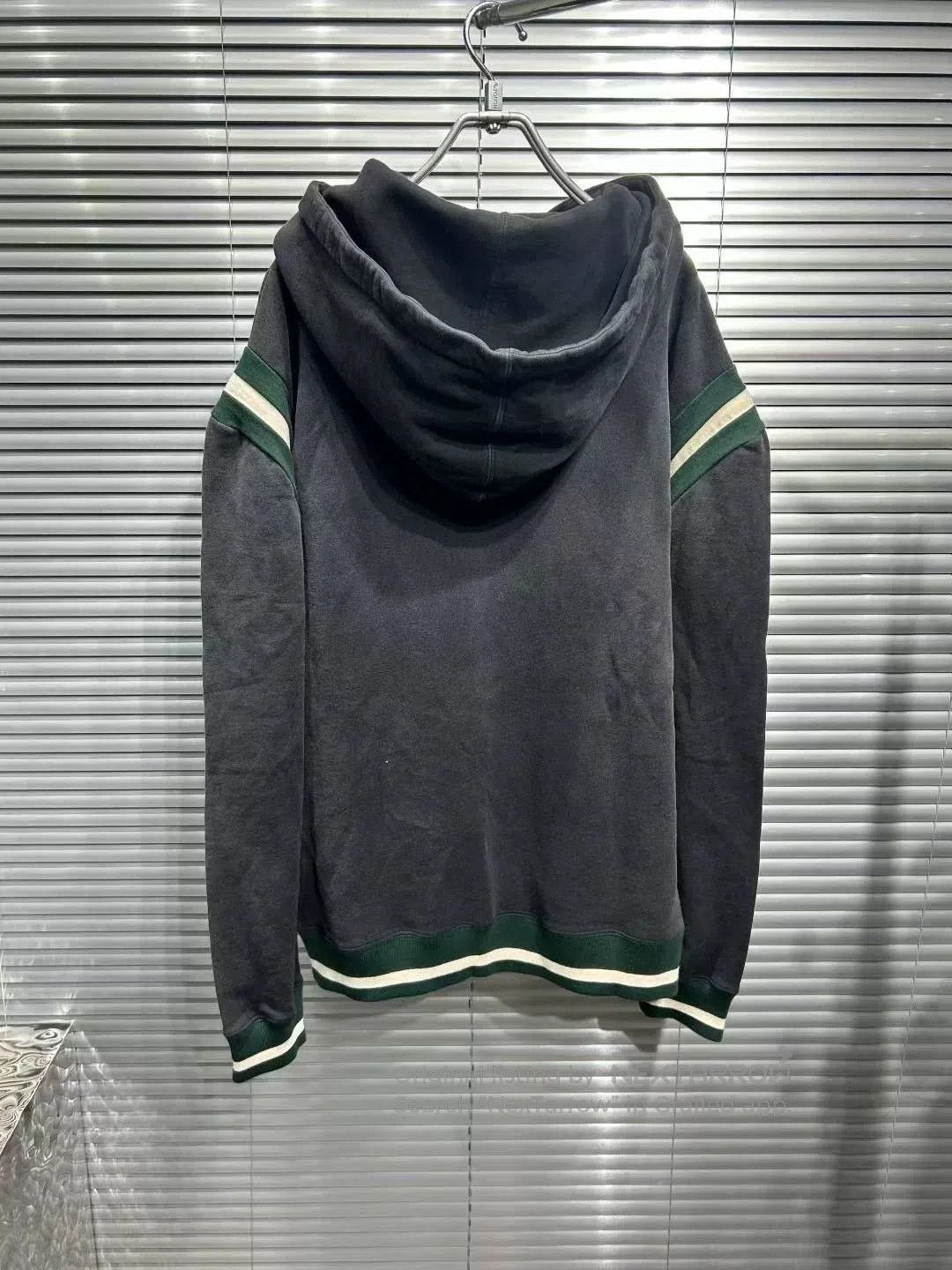 Saint Laurent Paris Saint Laurent Dark Gray Logo Hoodie. Size US L / EU 52-54 / 3 - 2 Thumbnail