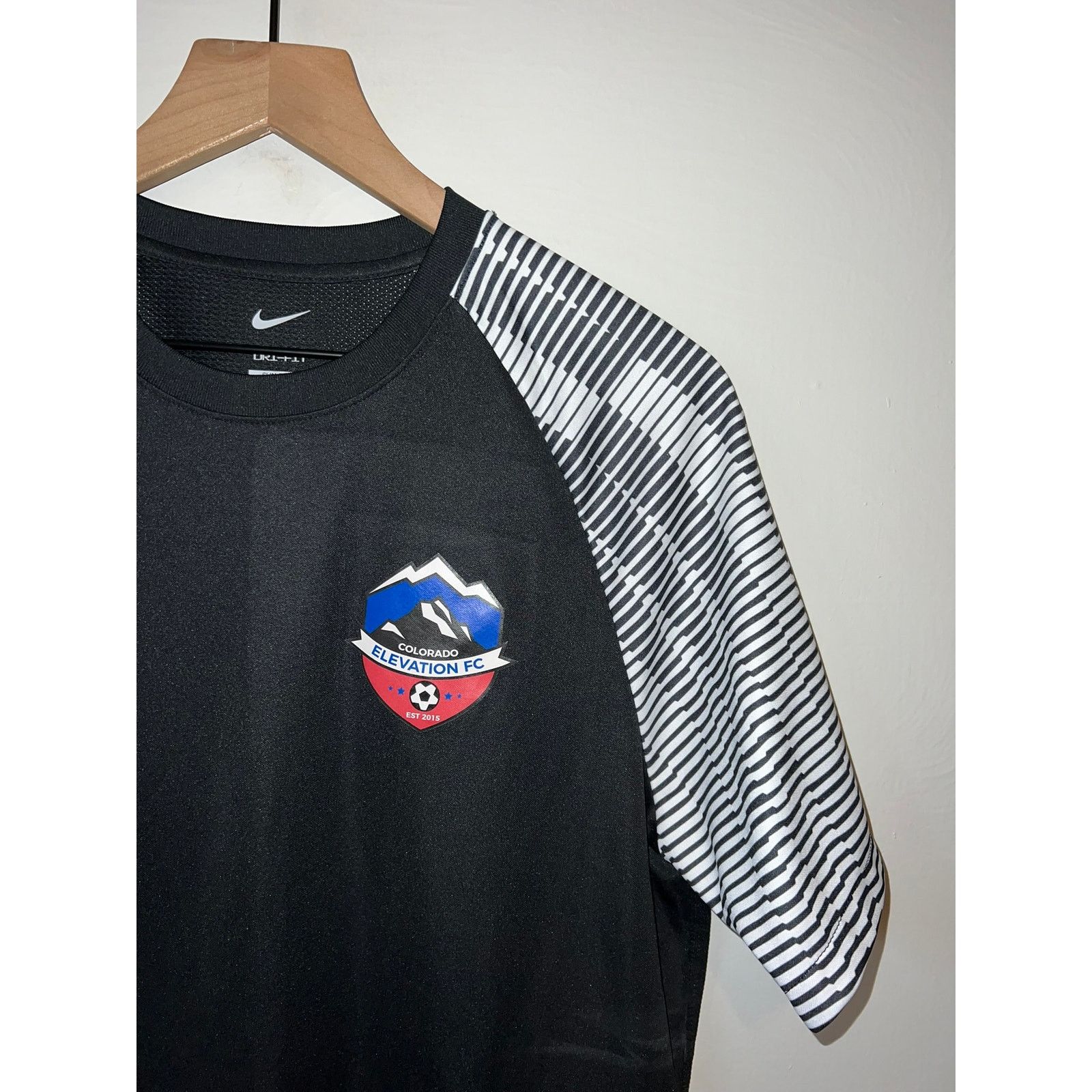 Nike Nike Colorado Elevation Jersey Dri Fit FC black Soccer Top L Size US L / EU 52-54 / 3 - 2 Thumbnail