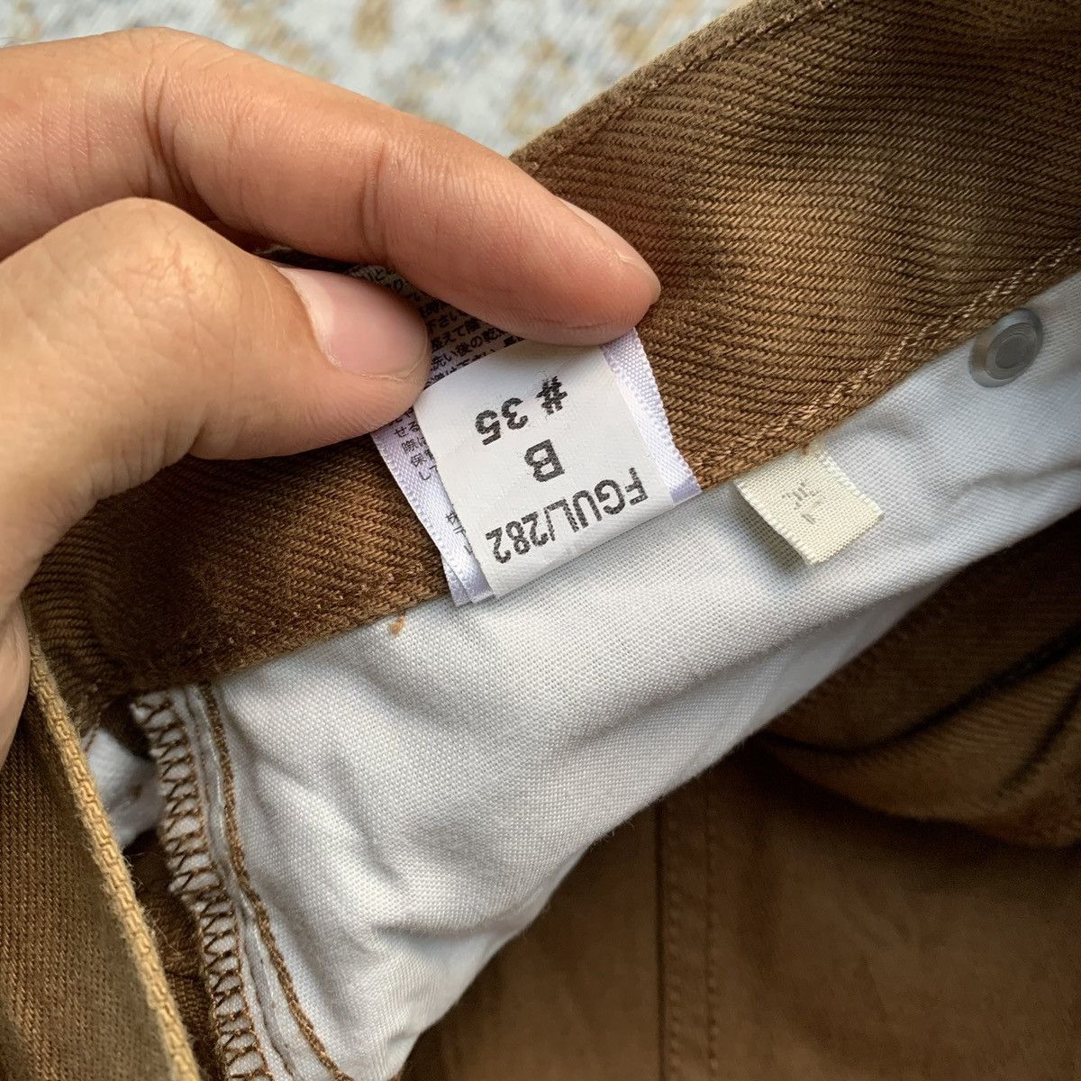 Christophe Lemaire × Lemaire × Uniqlo Rare Lemaire Uniqlo Wide Denim Pants Size US 30 / EU 46 - 9 Thumbnail