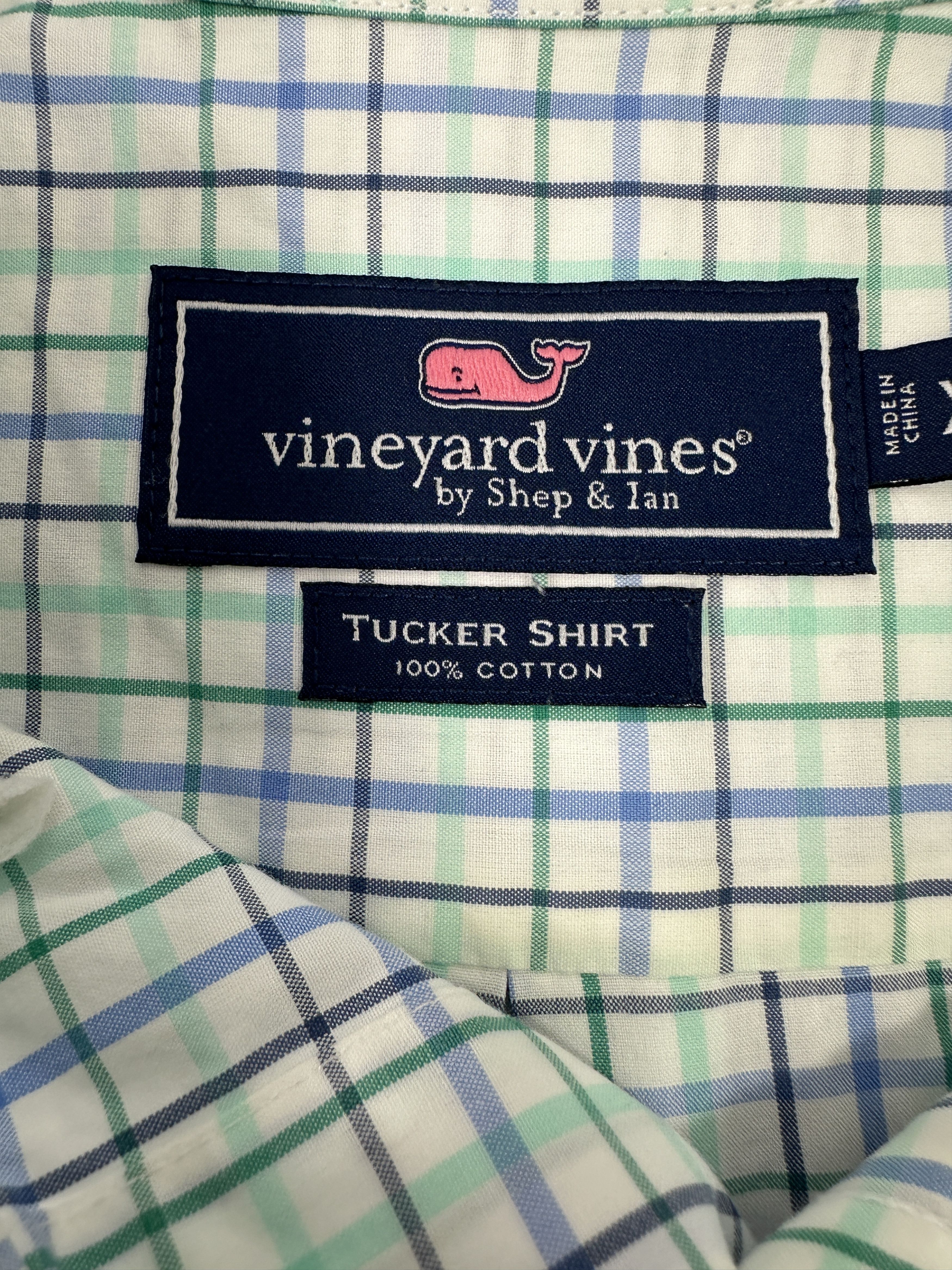Vineyard Vines Vineyard Vines Tucker Shirt Men's XL Plaid Button Down Size US XL / EU 56 / 4 - 5 Thumbnail