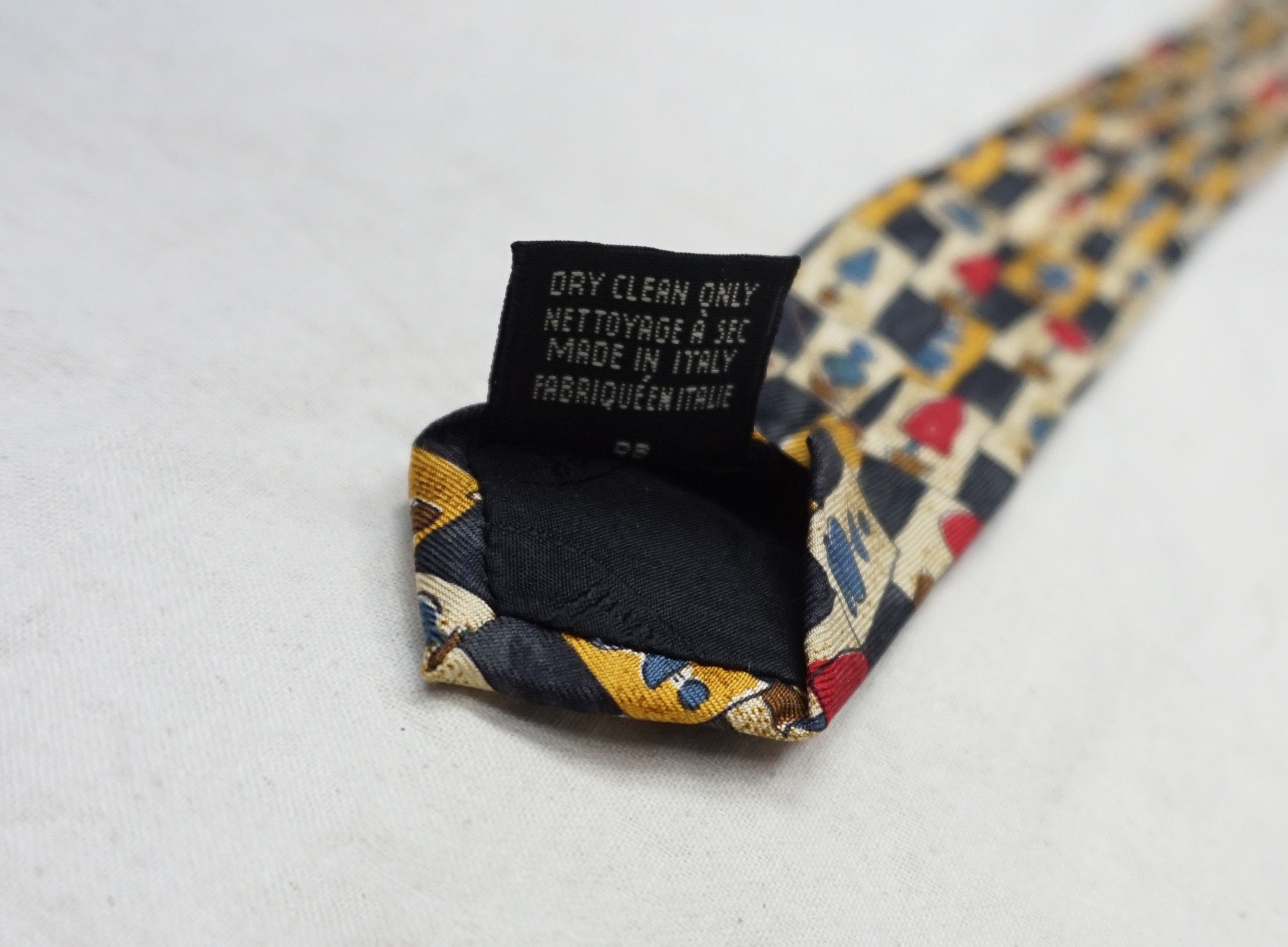 Alfred Dunhill Classic Dunhill Patterned Necktie Size ONE SIZE - 5 Thumbnail