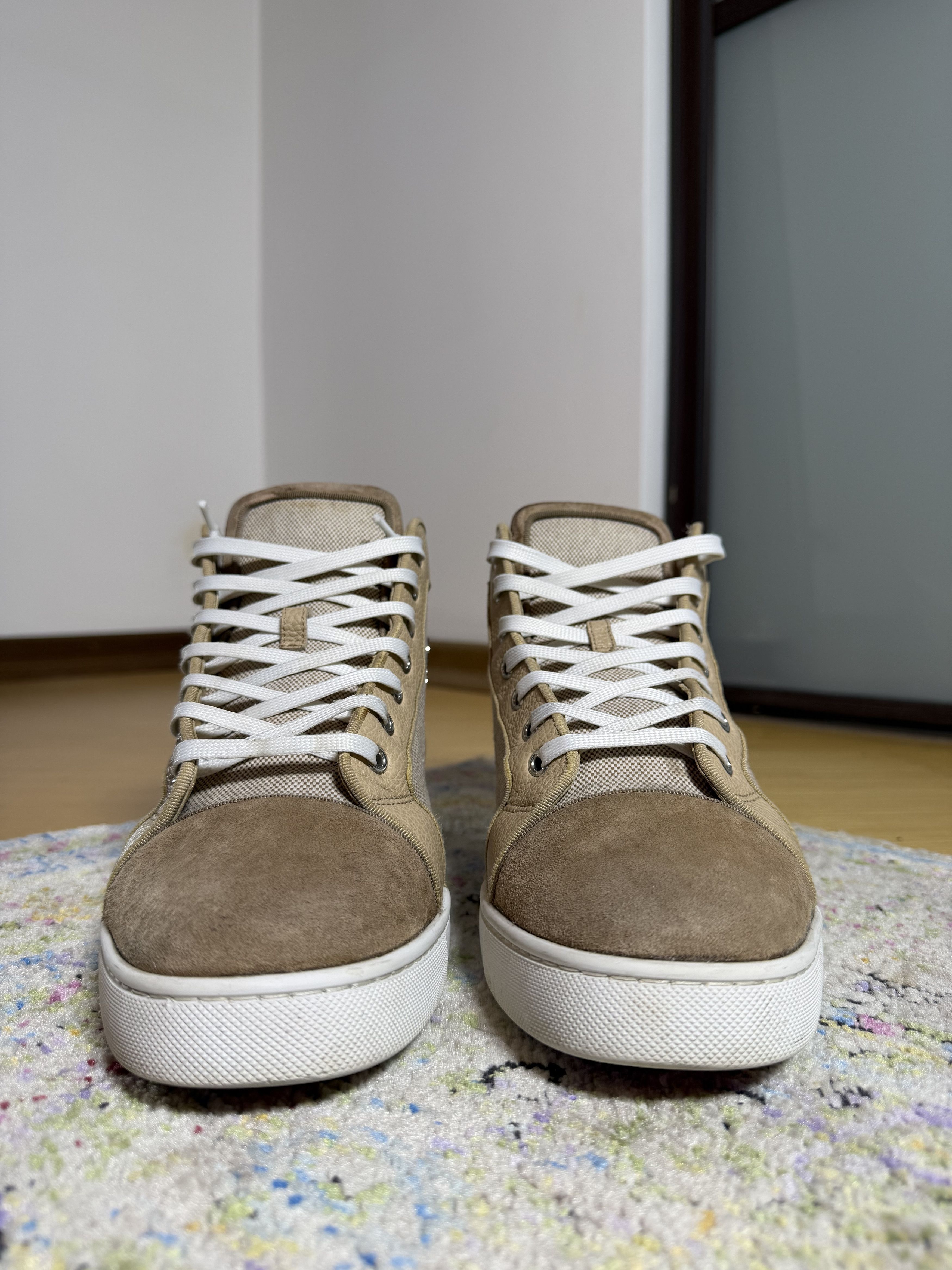 Christian Louboutin Christian Louboutin Louis Orlato Beige Sneakers Size US 9 / EU 42 - 12 Thumbnail
