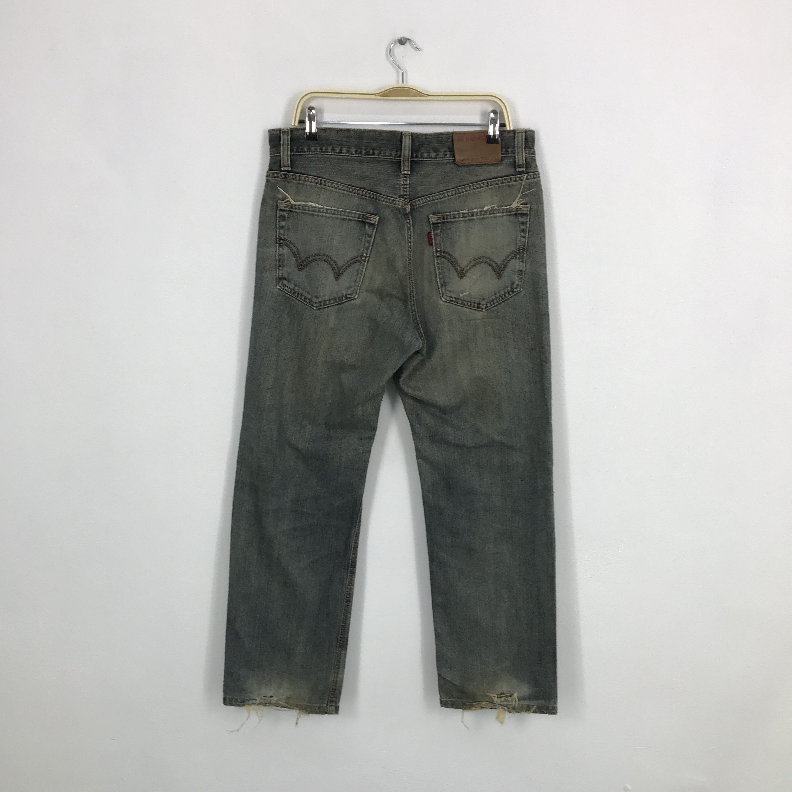 Edwin Faded Denim edwin Japan style distressed jean Size US 34 / EU 50 - 2 Thumbnail