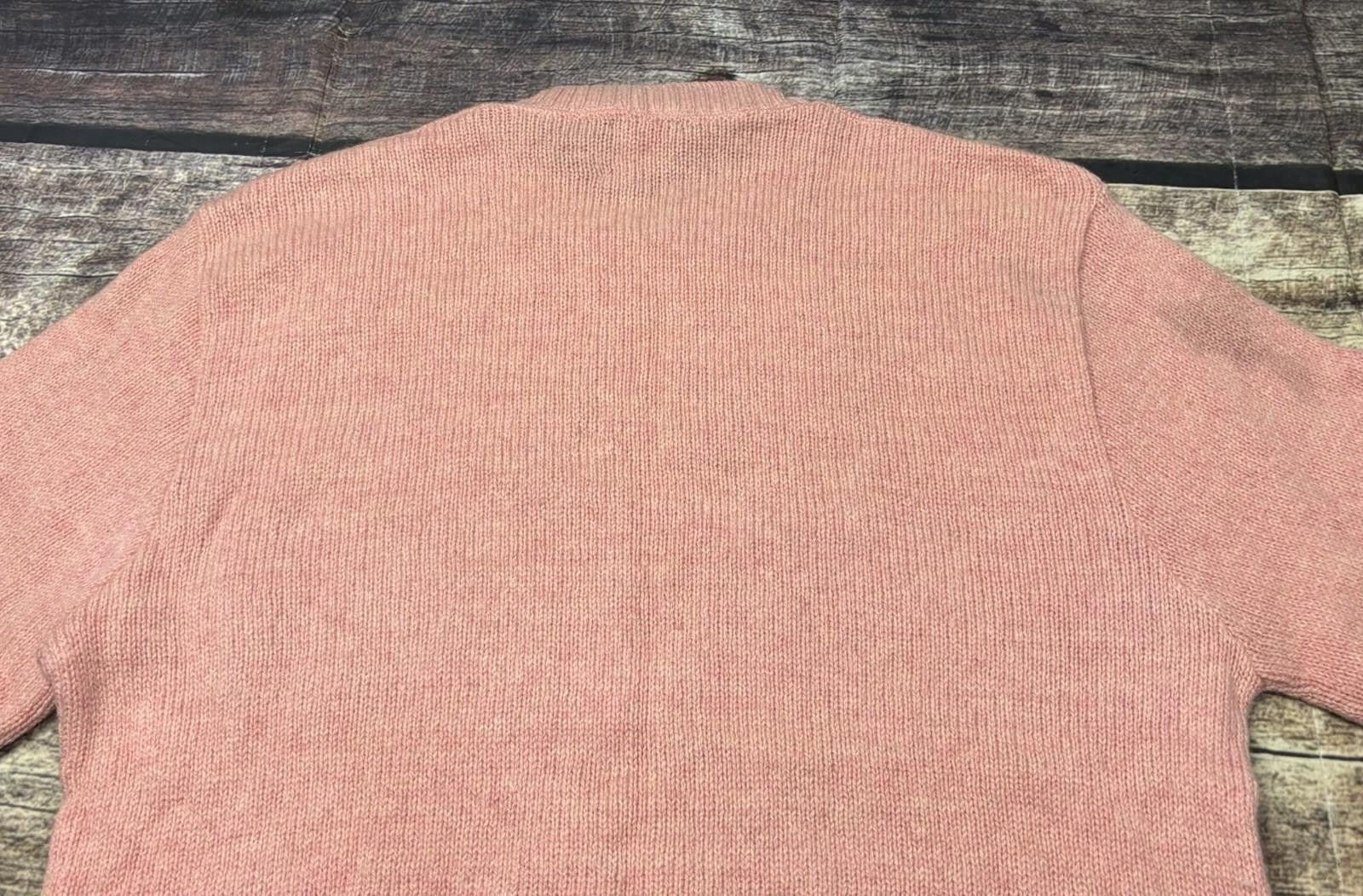 Robert Bruce VTG Robert Bruce Sweater Womens Large Wool Crew Neck Pink Size L / US 10 / IT 46 - 8 Thumbnail