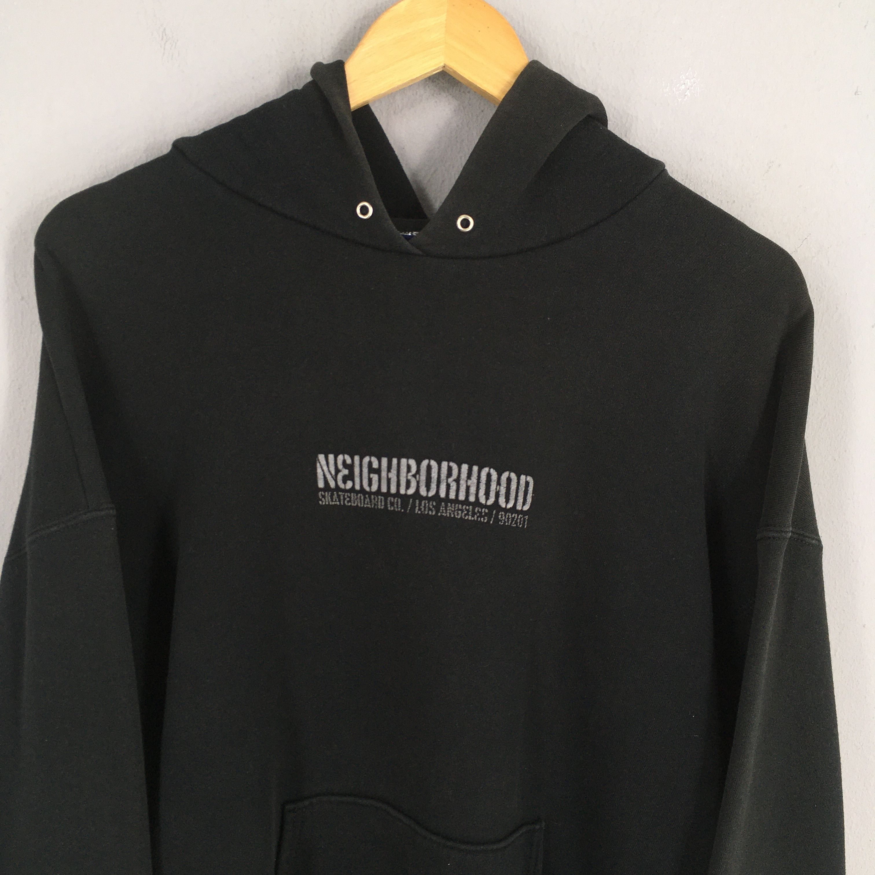 Japanese Brand Vintage 90s Neighborhood Japan Hoodie Sweatshirt Large Size US L / EU 52-54 / 3 - 2 Thumbnail