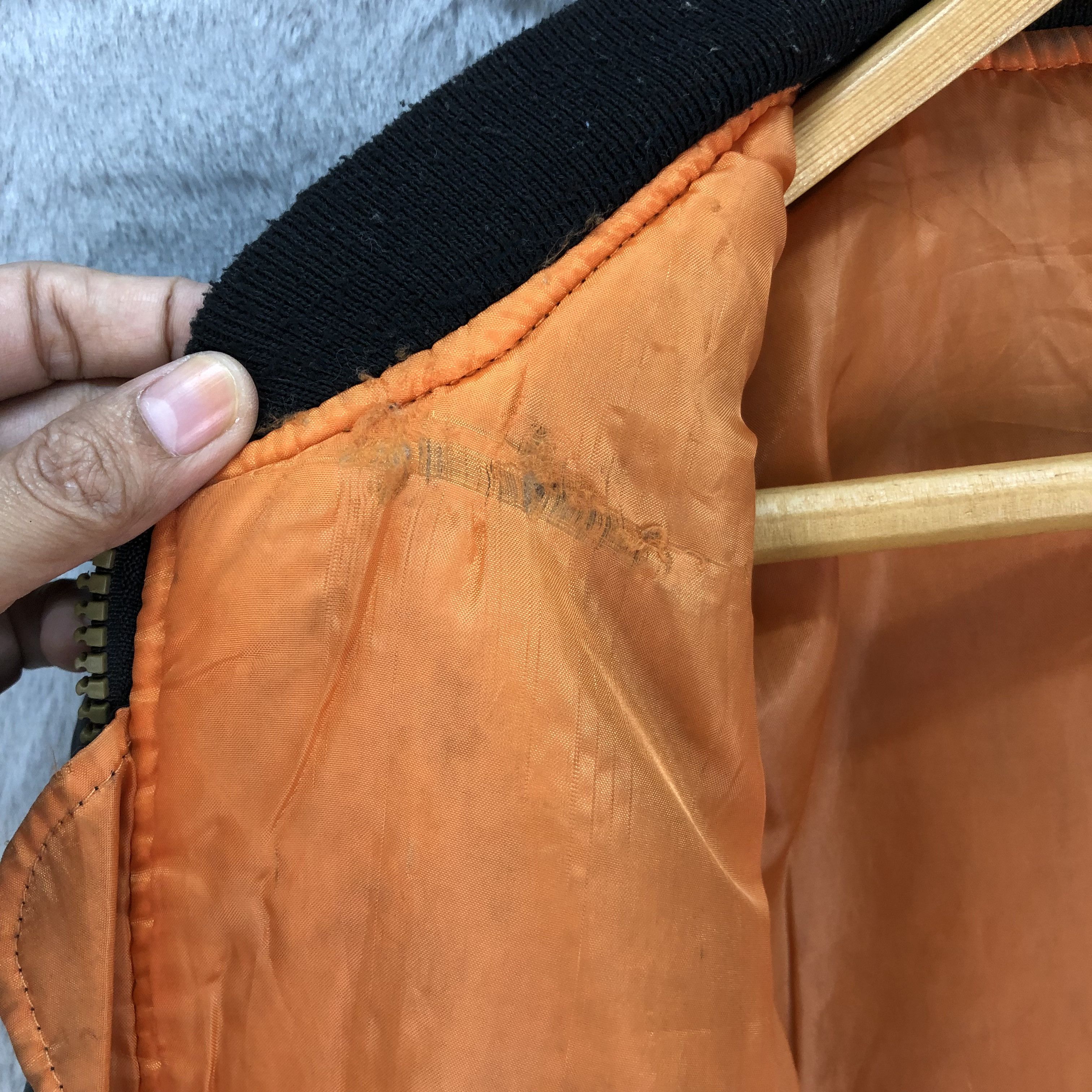 Japanese Brand TRASHED DCM BRAND BOMBERS FLIGHT JACKET #4994-35 Size US M / EU 48-50 / 2 - 9 Thumbnail