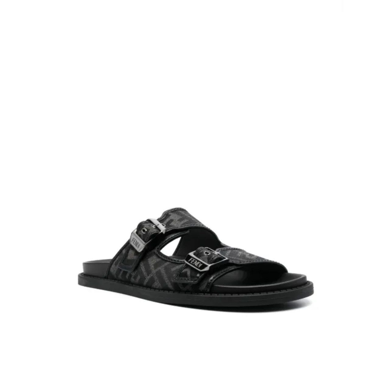 Fendi FENDI FENDI FABRIC SLIDE Size US 10 / EU 43 - 2 Thumbnail