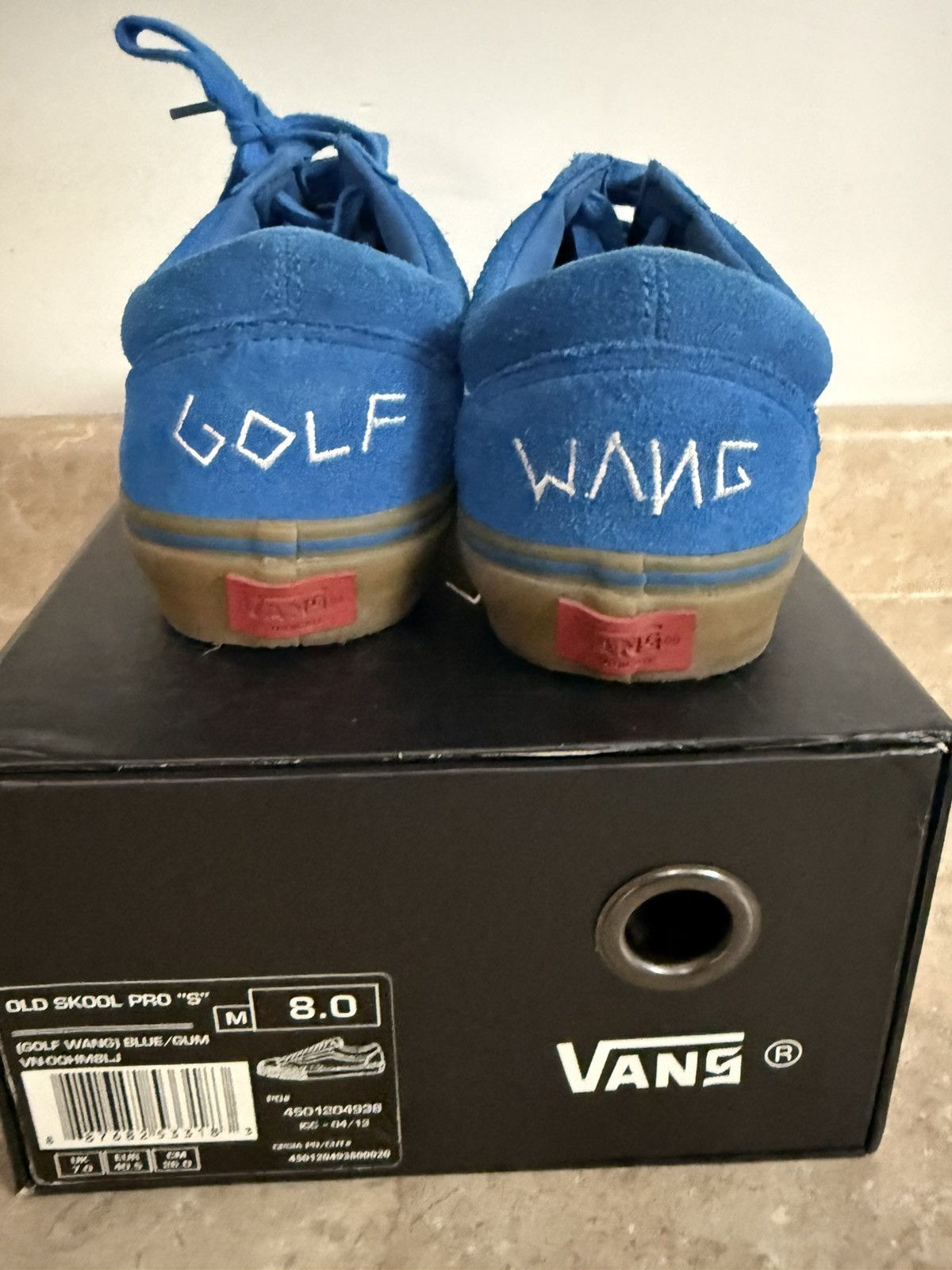 Golf Wang × Syndicate × Vans Golf Wang Vans Syndicate Gum/Blue 2013 Sz 8 Size US 8 / EU 41 - 3 Thumbnail