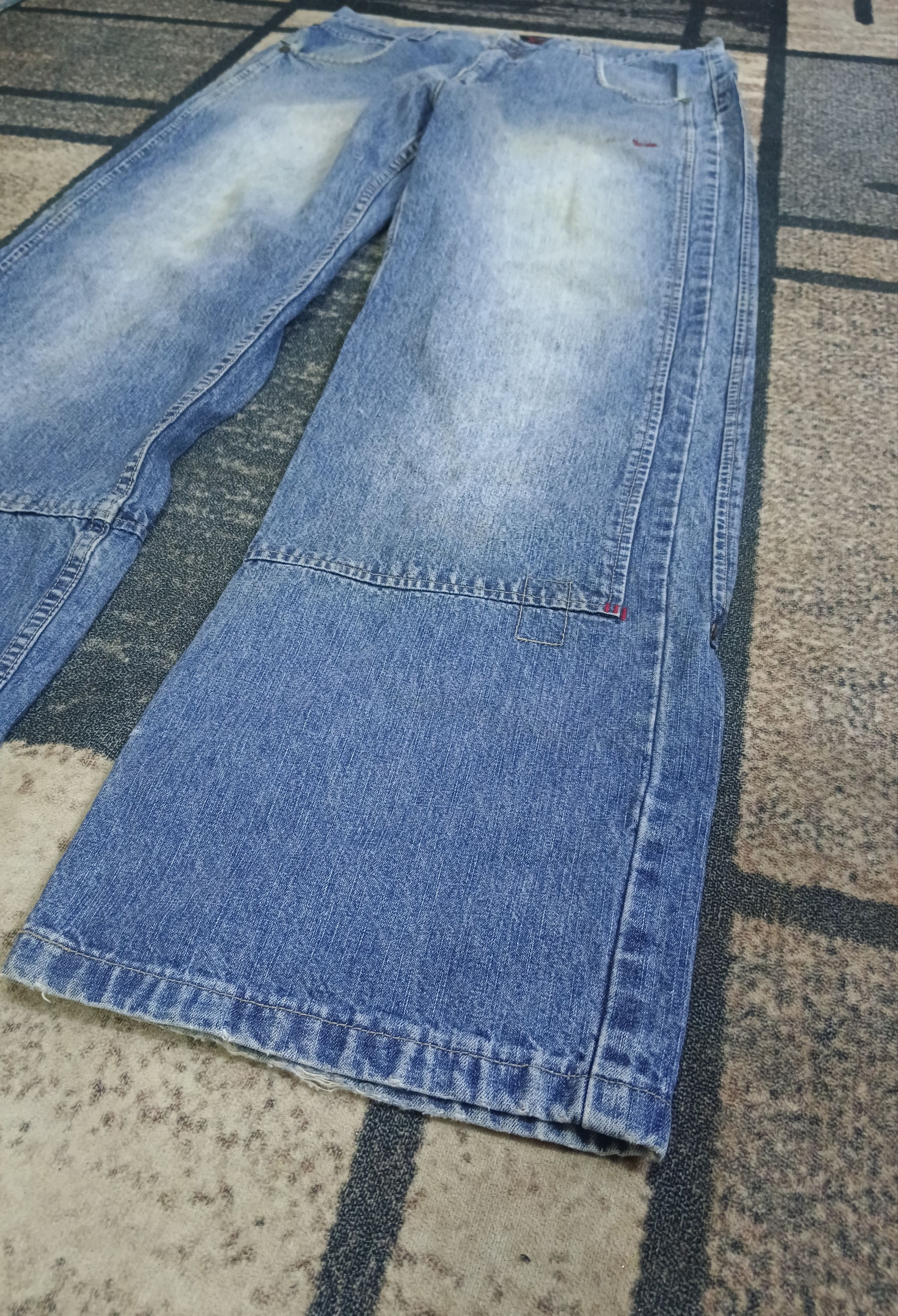 Japanese Brand TRENDING WIDE PANTS BAGGY🔥SICK TRIPLE FIVE NYC DENIM PANTS Size US 34 / EU 50 - 6 Thumbnail