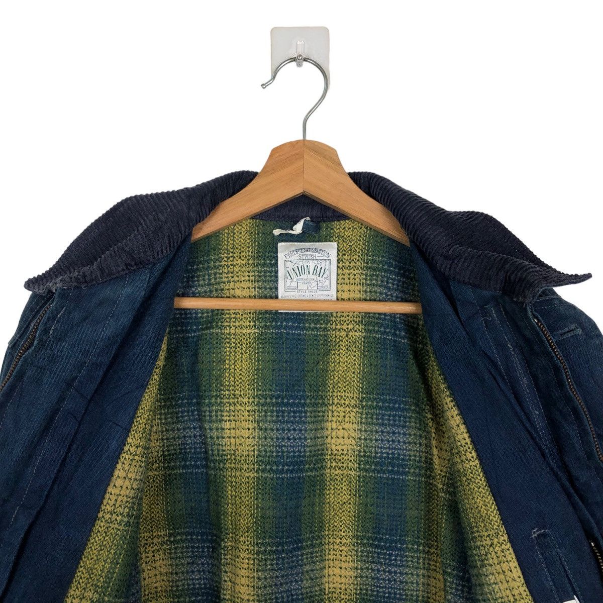 Japanese Brand VINTAGE CHORE DENIM WORK JACKET UNION BAY ISSEY MIYAKE Size US M / EU 48-50 / 2 - 10 Thumbnail
