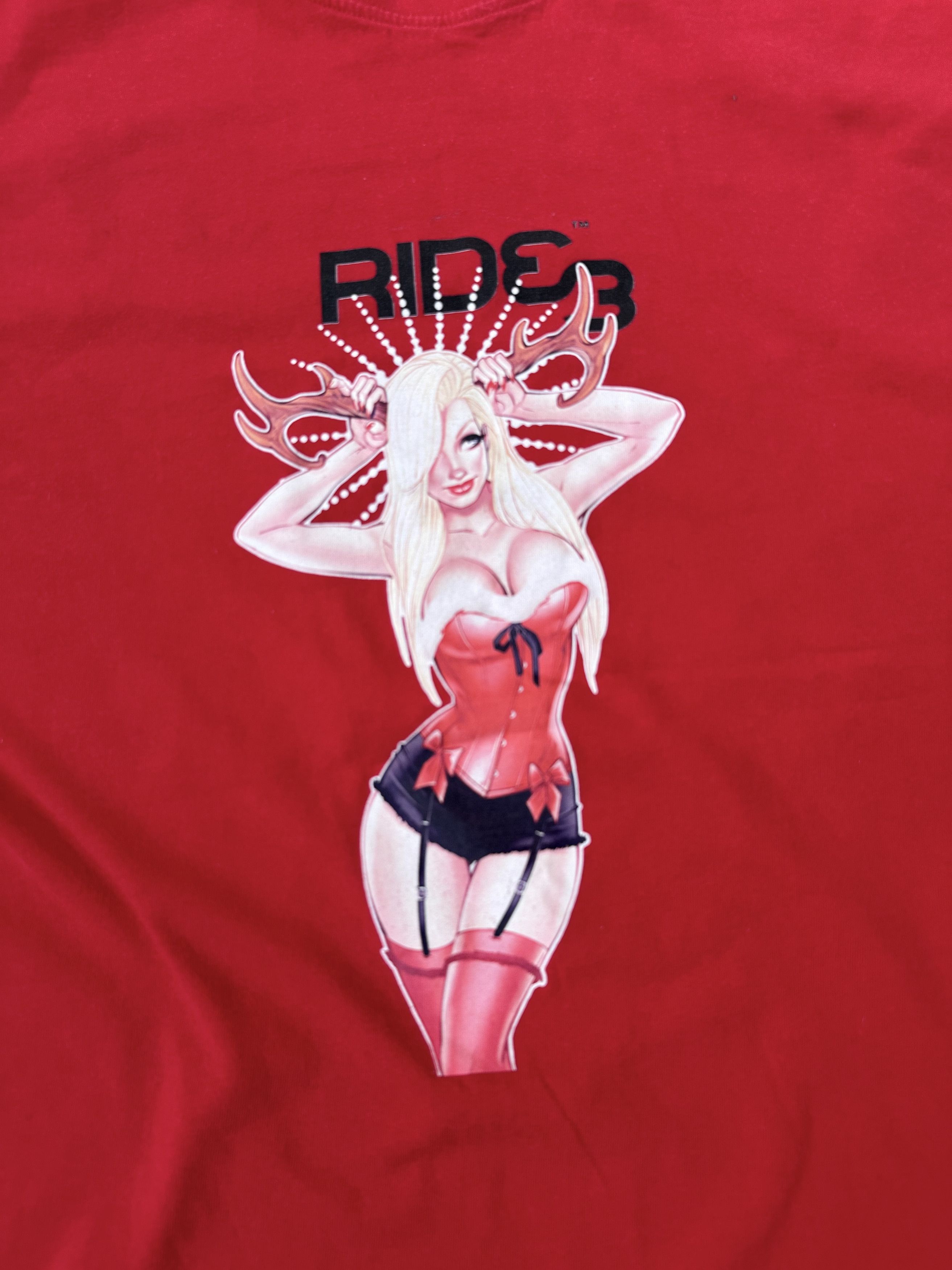 Vintage Ride3 skate t-shirt streetwear y2k Size US L / EU 52-54 / 3 - 4 Thumbnail
