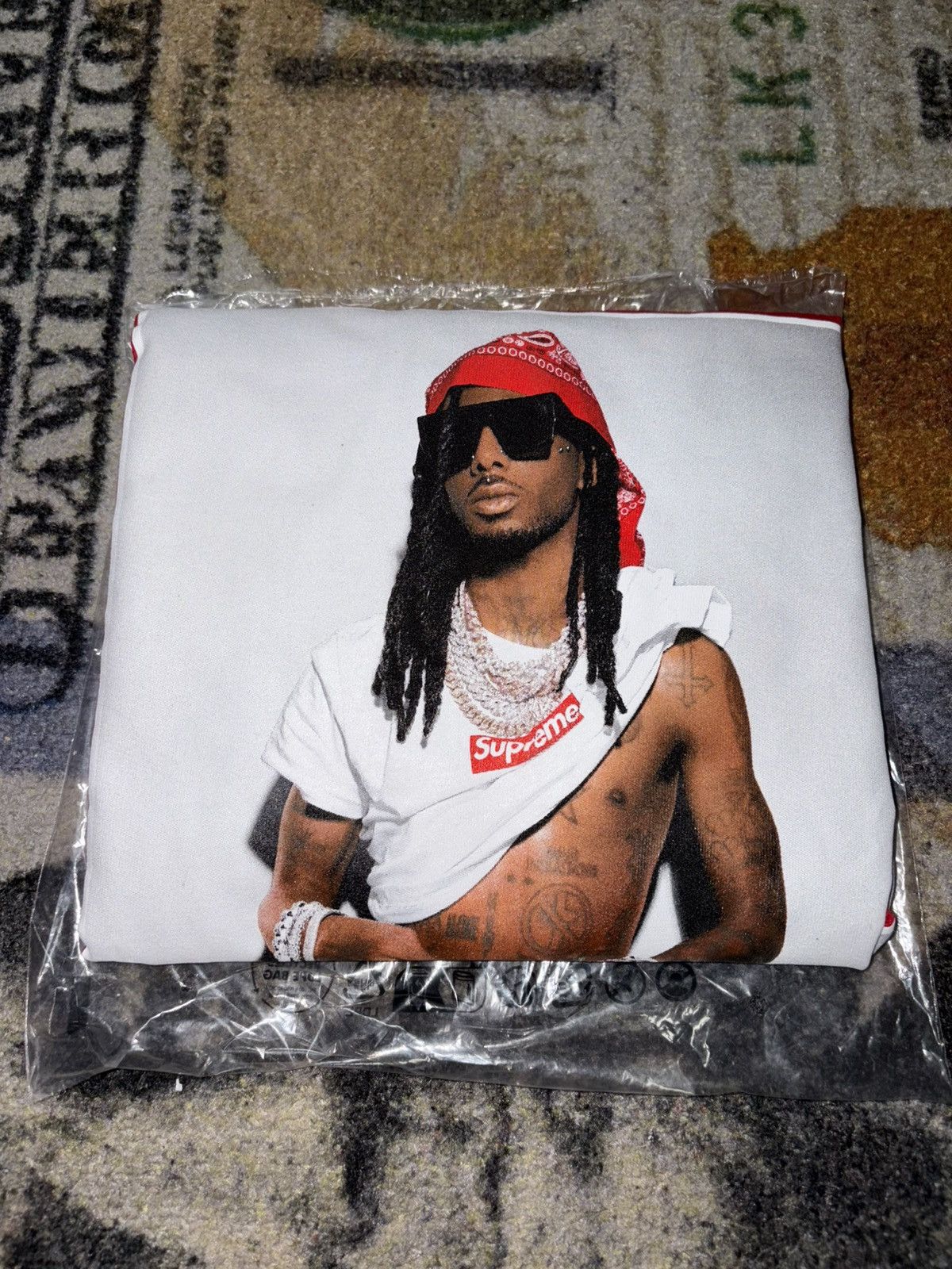 Supreme Supreme Playboi Carti Tee Red | Grailed