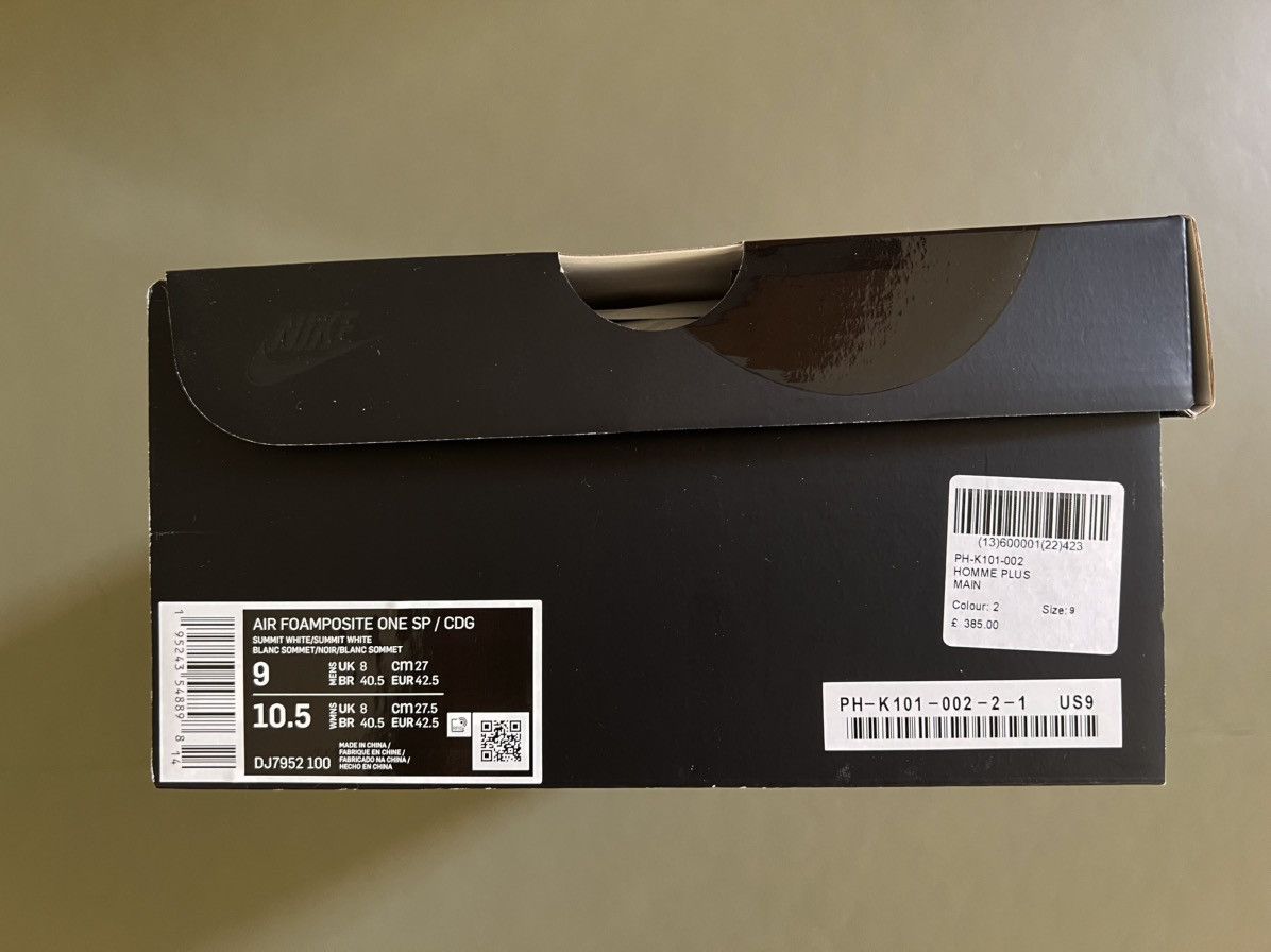 Comme des Garcons Homme Plus Comme des Garçons Homme Plus X Nike Foamposite Size US 9 / EU 42 - 4 Thumbnail