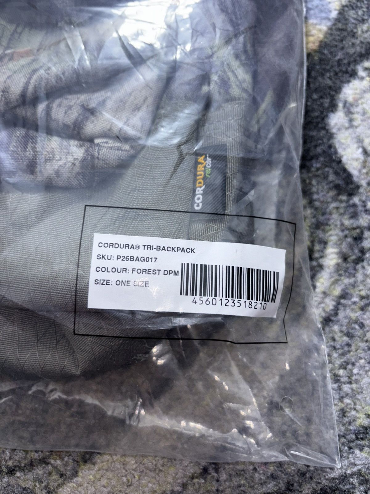 Palace Palace Cordura Tri Backpack Forest Camo Size ONE SIZE - 3 Thumbnail