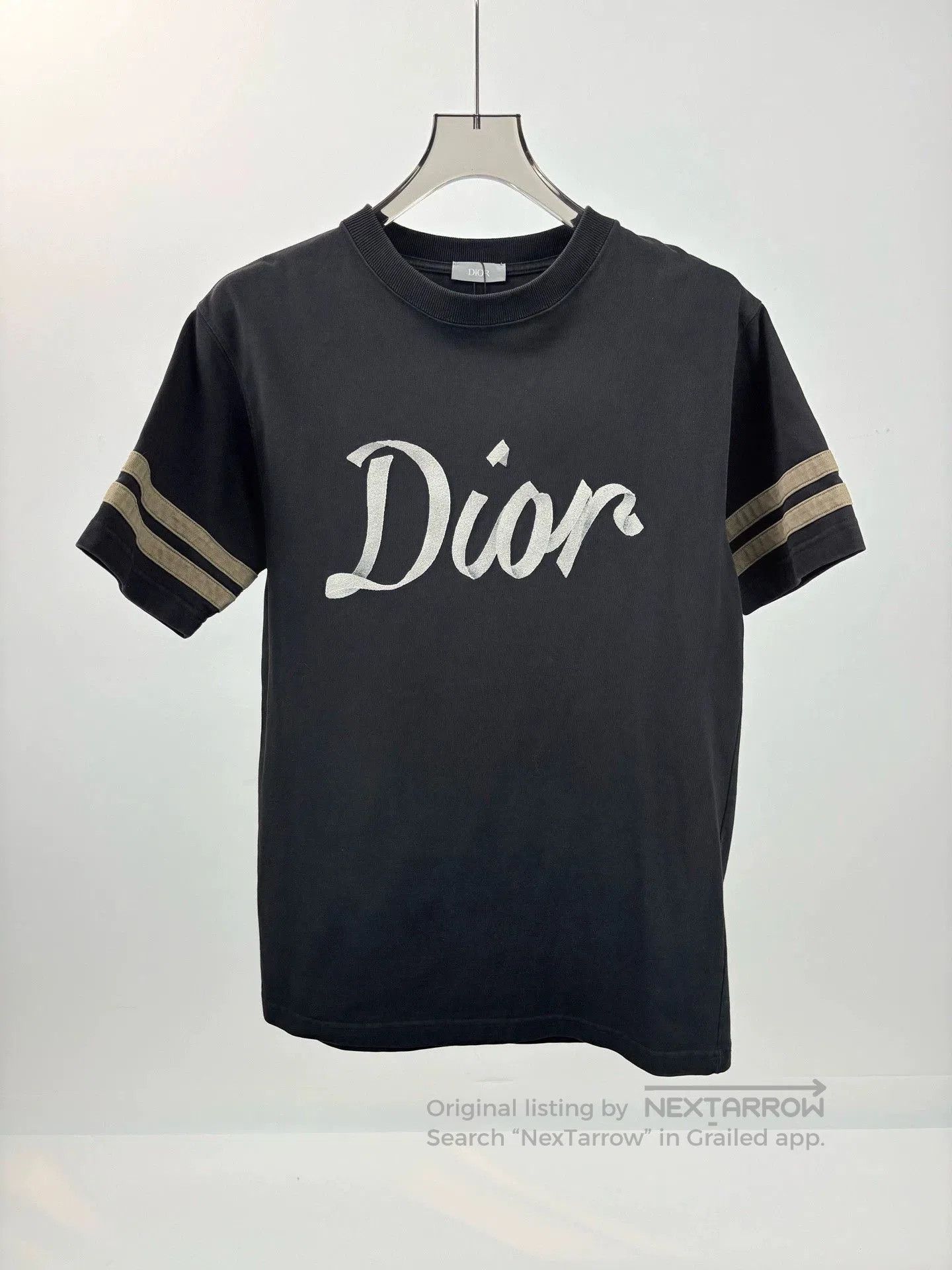 Dior dior logo short sleeve black t-shirt. Size US XS / EU 42 / 0 - 1 Thumbnail