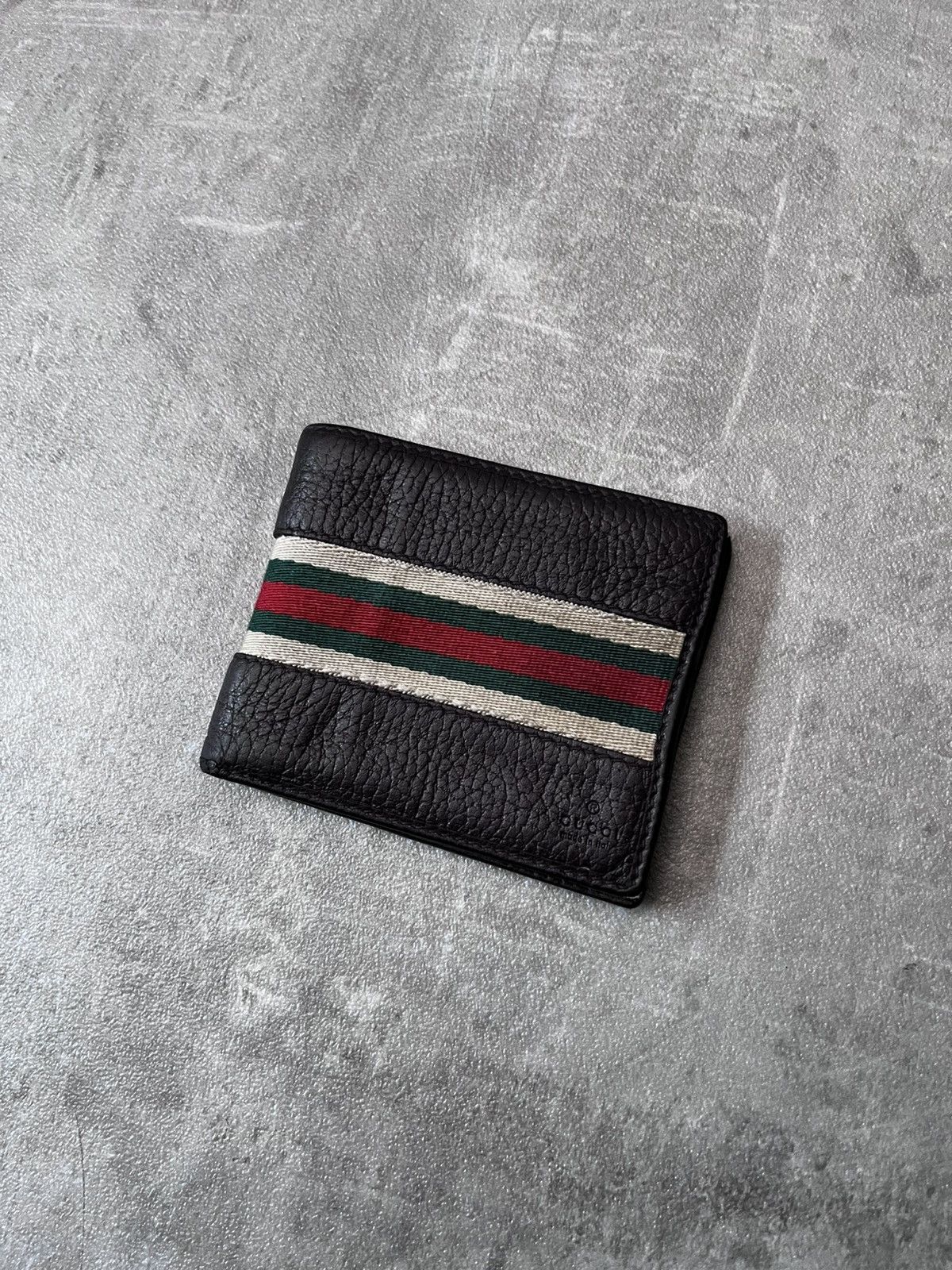 Gucci Gucci letaher wallet striped vintage Size ONE SIZE - 1 Thumbnail