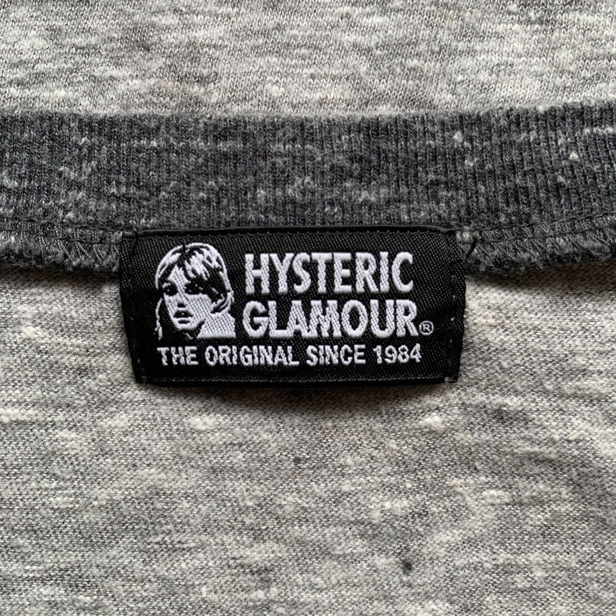 Hysteric Glamour Hysteric Glamour Raglan Iconic Woman Big Logo T-shirt Size M / US 6-8 / IT 42-44 - 7 Thumbnail