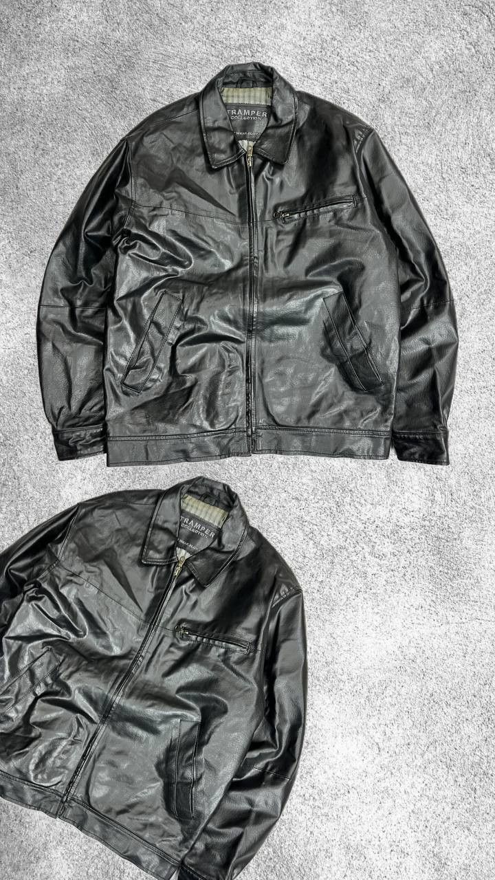 Japanese Brand JAPANESE HYSTERIC STYLE REAL LEATHER DESIGNER CARGO JACKET Size US M / EU 48-50 / 2 - 5 Thumbnail
