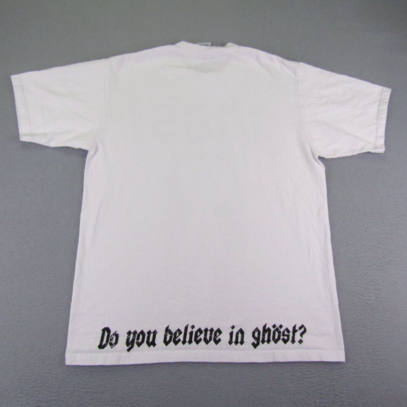 Vintage VINTAGE Ghost Shirt Mens XXL White Black Band Tee Concert Short Sleeve Do You Believe Size US XXL / EU 58 / 5 - 4 Thumbnail