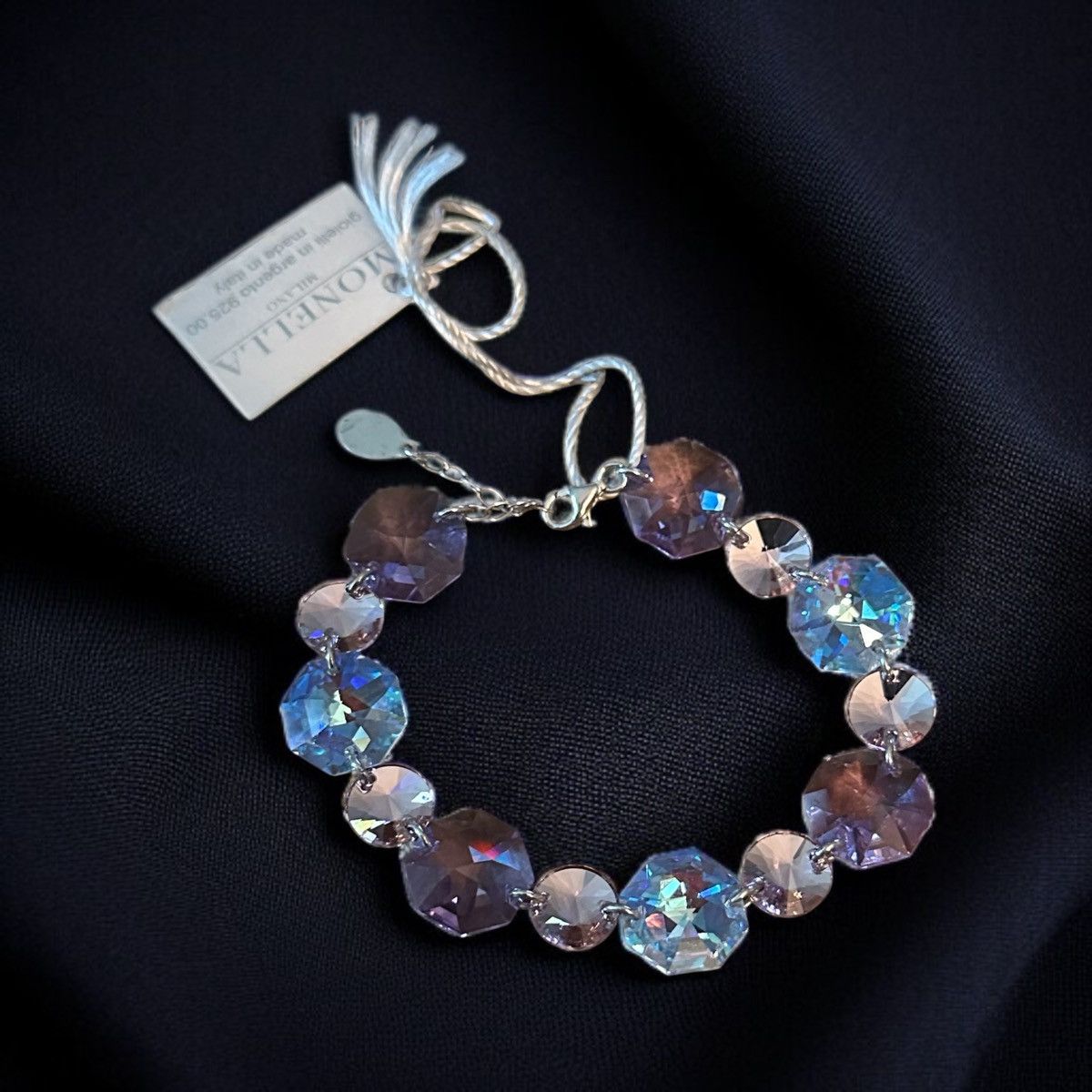 Other Monella Milano Dyadema 925 Swarovski crystal bracelet Size ONE SIZE - 1 Thumbnail