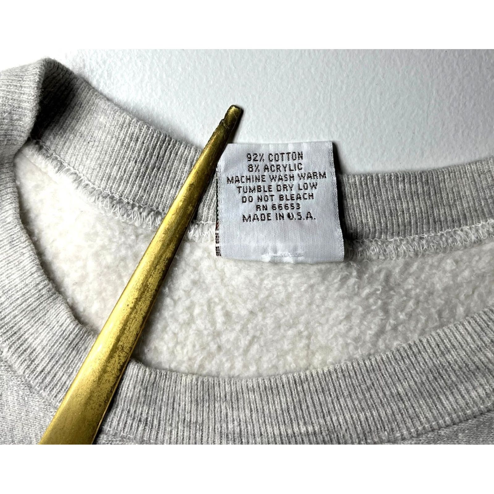 Vintage VINTAGE Desert Sportswear Sweatshirt 2XL Mens Gray 90s Nebraska Crewneck Solid Vintage USA Size US XXL / EU 58 / 5 - 6 Thumbnail