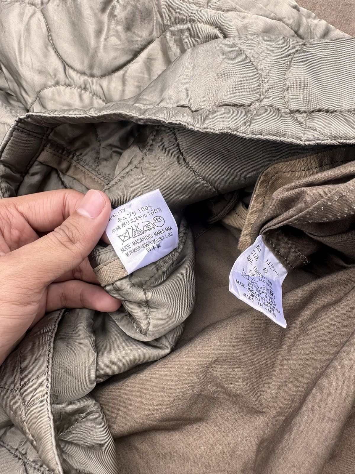 Nude: Masahiko Maruyama Nude : Masahiko Maruyama Parka Size US S / EU 44-46 / 1 - 9 Thumbnail