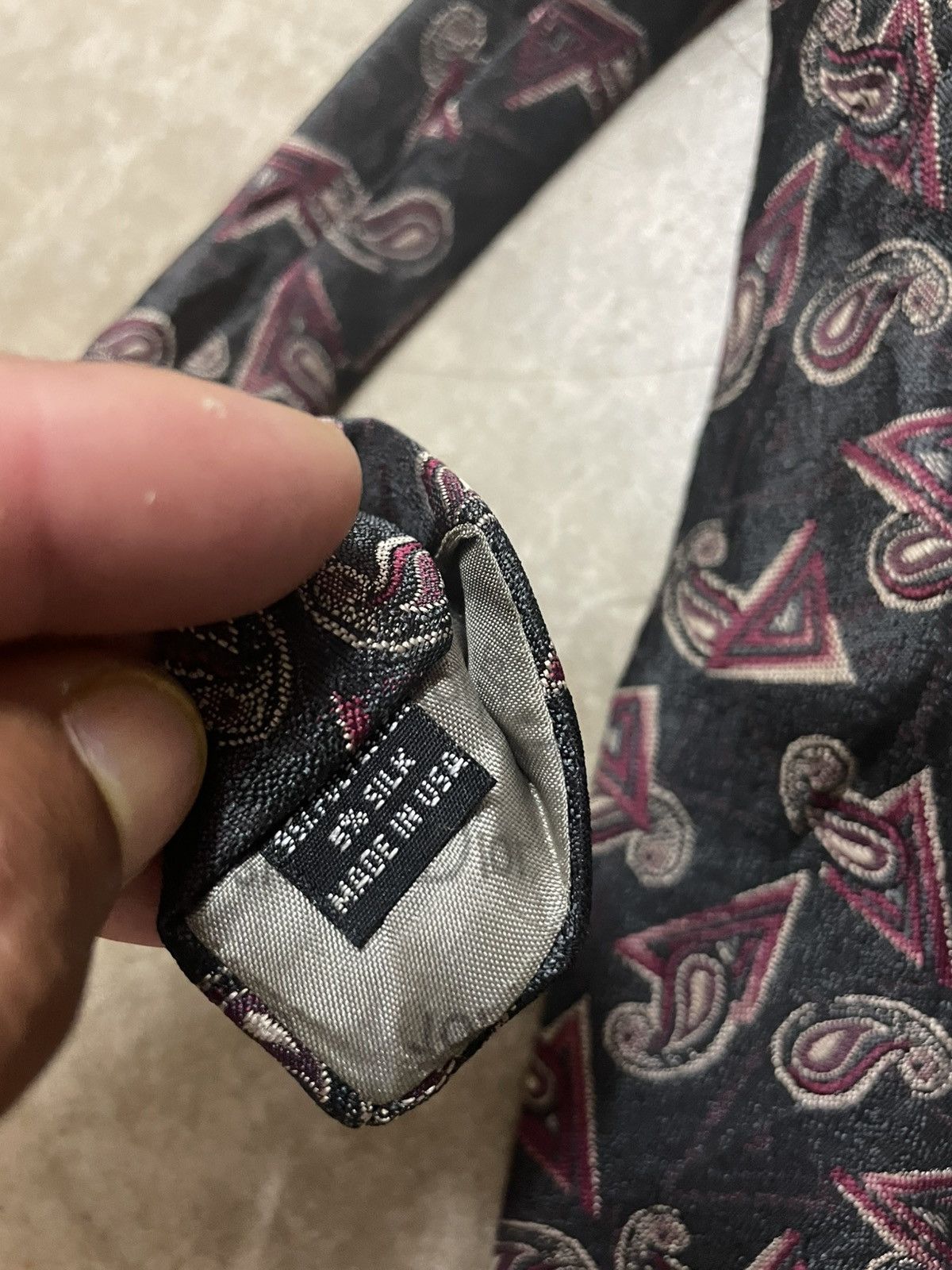 Dior Christian Dior Man Necktie Made in Usa 🇺🇸 Size ONE SIZE - 6 Thumbnail