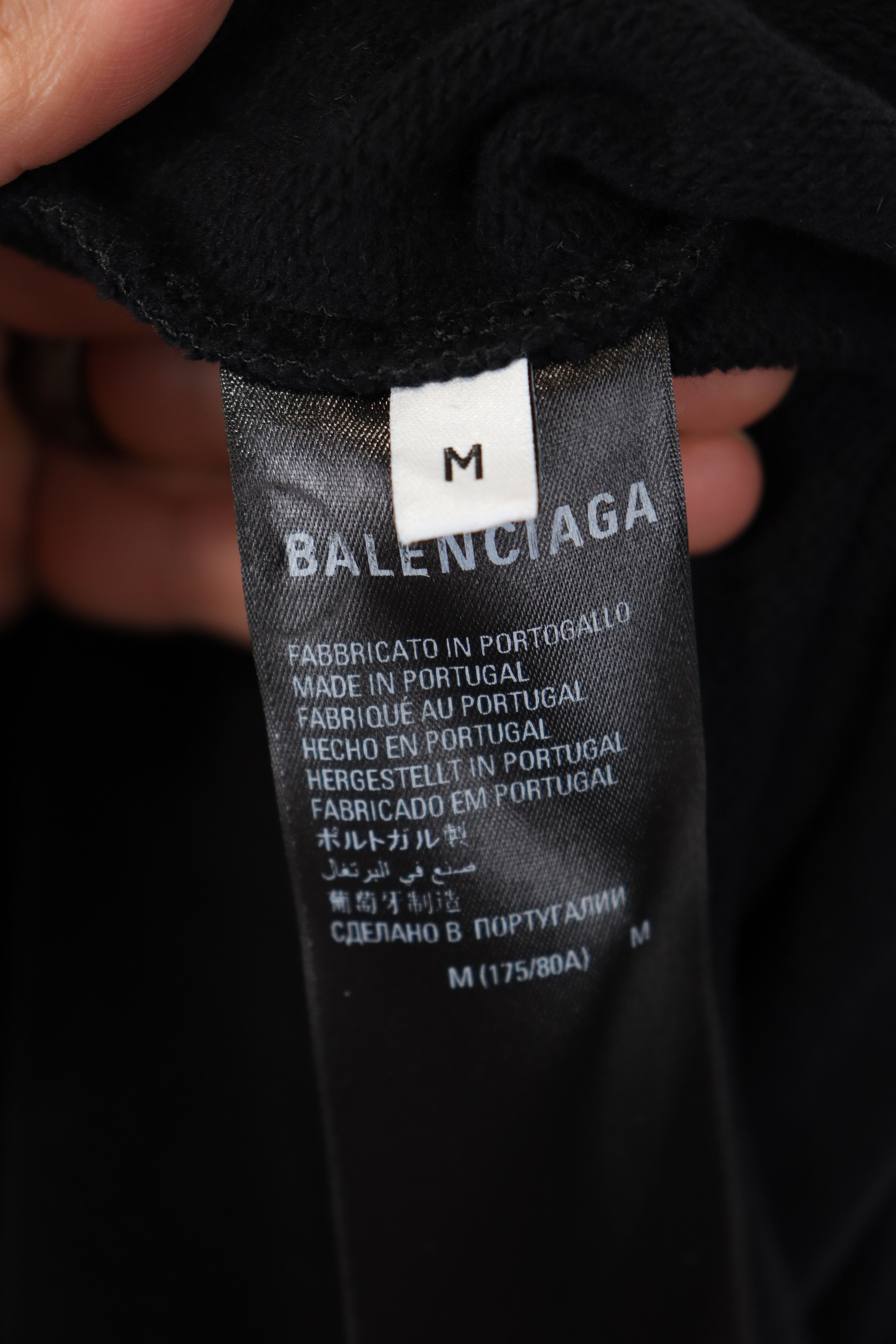 Balenciaga o1rshd10124 Sweatpants in Black Size US 32 / EU 48 - 9 Thumbnail