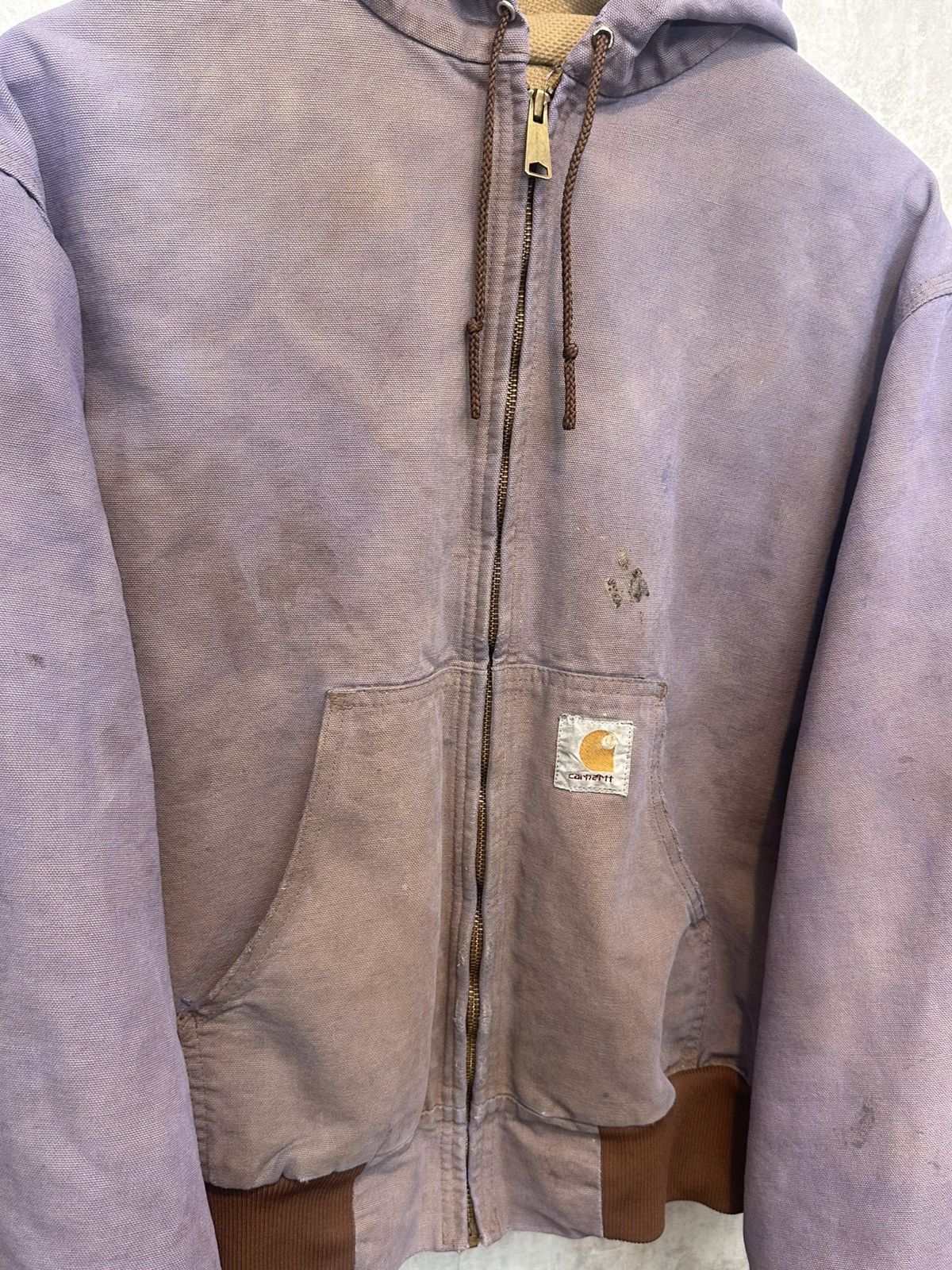 Carhartt × Vintage Vintage 90s Carhartt Denim Hooded Jacket ASAP Rocky Size US XL / EU 56 / 4 - 3 Thumbnail