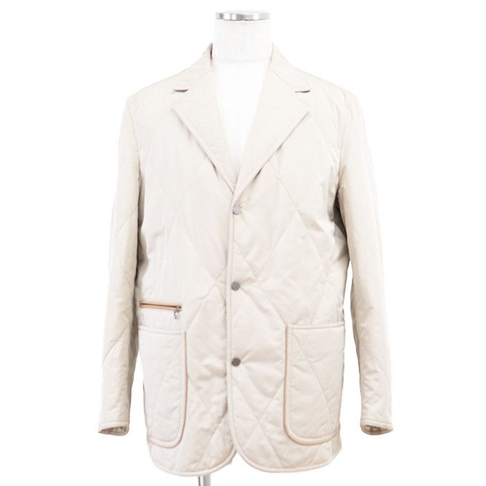 Salvatore Ferragamo Salvatore Ferragamo Salvatore Ferragamo Padded Leather Trim Jacket Others Outerwear DUTY FREE for USA Size ONE SIZE - 1 Thumbnail