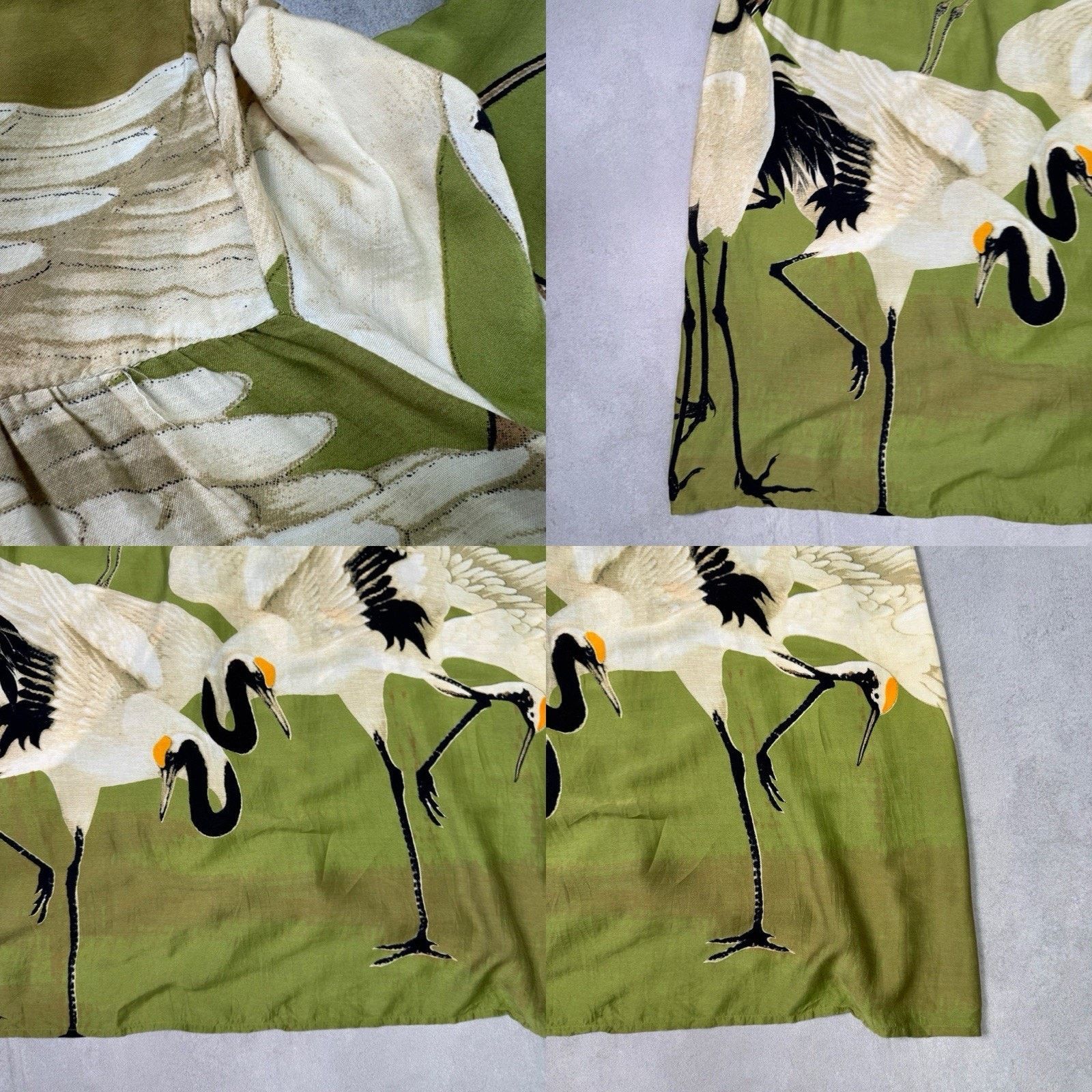 Vintage ONE HUNDRED STARS Stork Duster Coat in Green One Size Size ONE SIZE - 21 Thumbnail