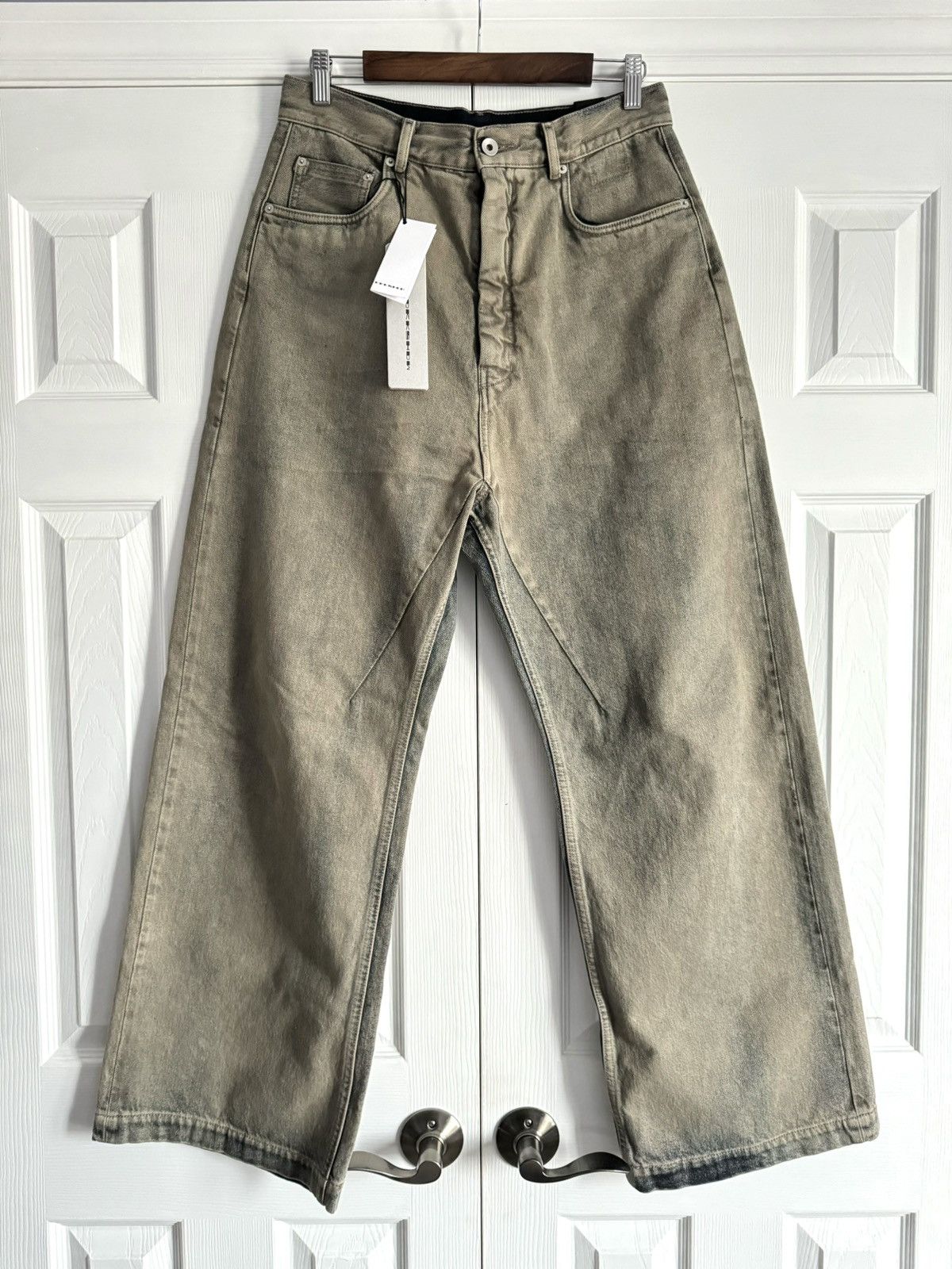 Rick Owens Brand New Rick Owens DRKSHDW Mineral Pearl Geth Jeans Size US 31 - 1 Thumbnail