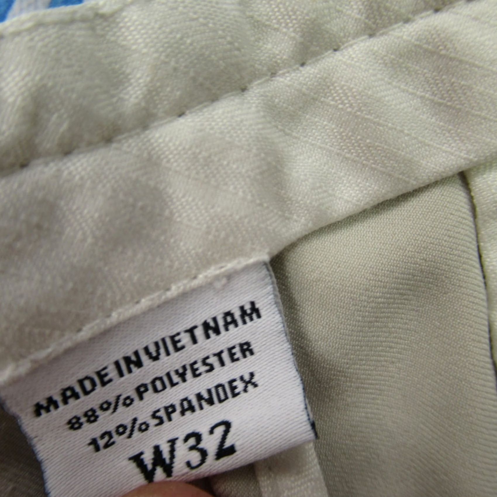 Footjoy Footjoy Shorts Mens 32 Ivory Chino Button Outdoors Lightweight Pockets Size US 32 / EU 48 - 4 Thumbnail