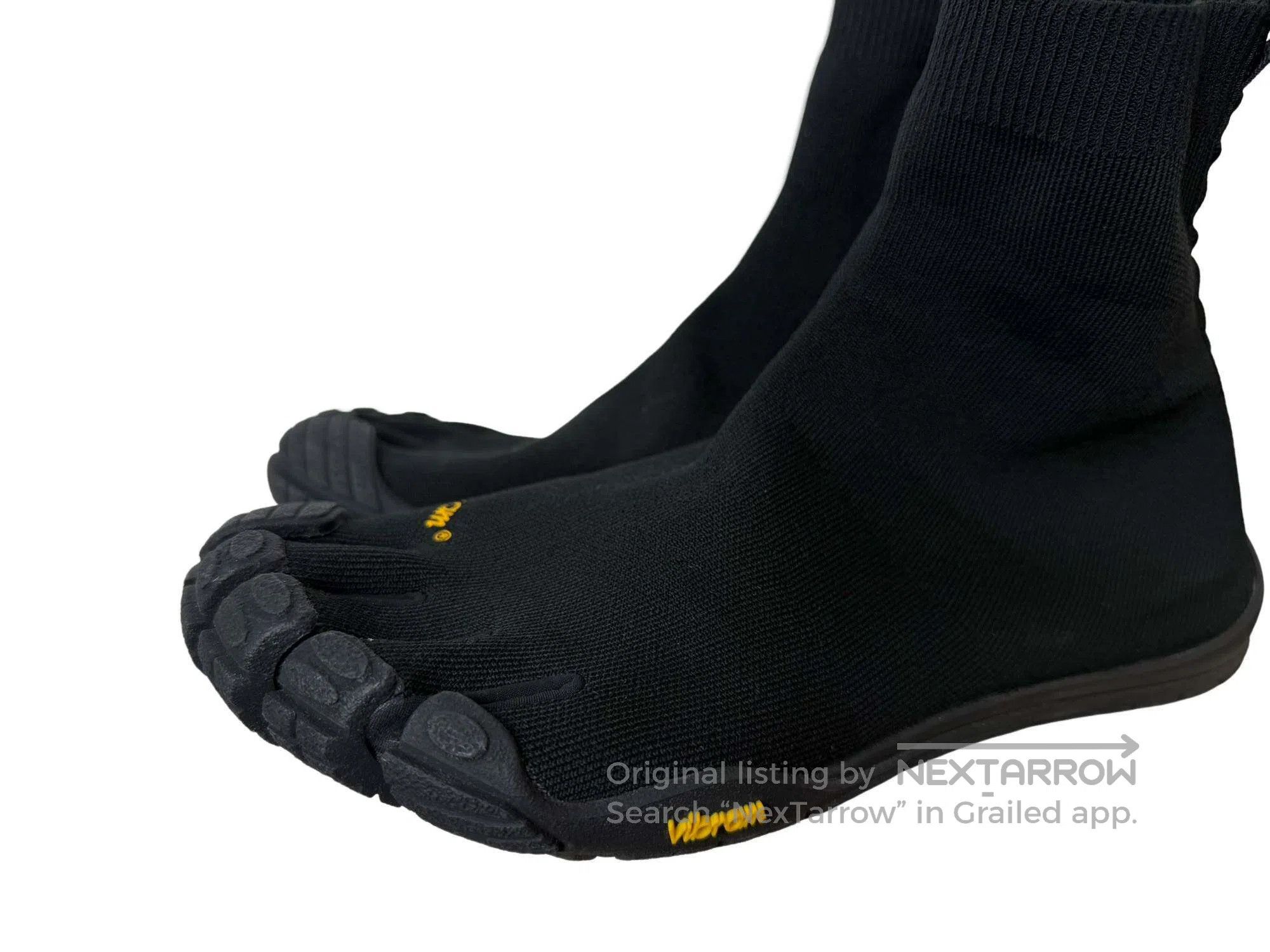 Balenciaga Balenciaga Black Five-Toe Flat Shoes Size US 6 / EU 39 - 2 Thumbnail