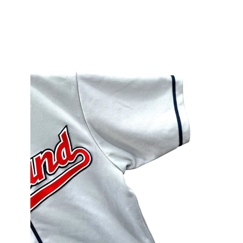MLB × Majestic × Vintage 2000's Majestic Cleveland Indians C.C. Sabathia Youth Jersey Size US M / EU 48-50 / 2 - 7 Thumbnail