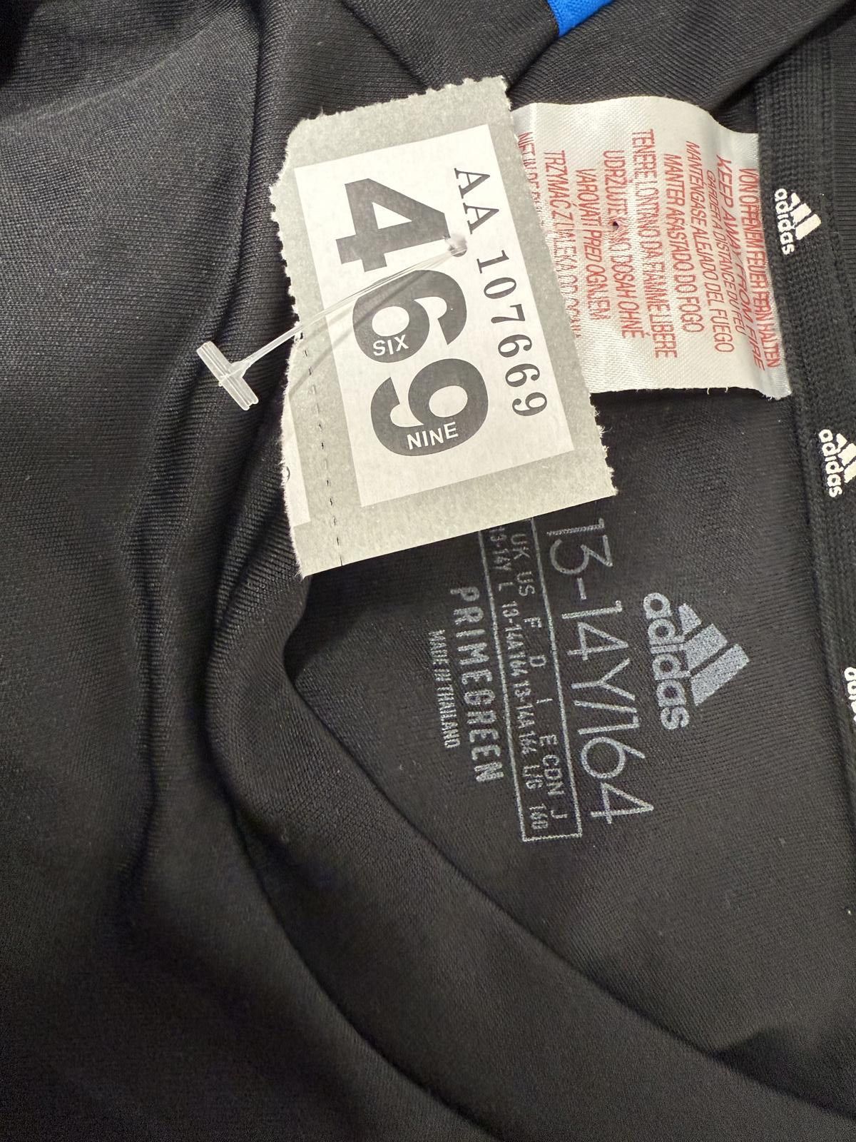 Adidas Adidas Black and Blue Activewear T-Shirt Size ONE SIZE - 4 Thumbnail