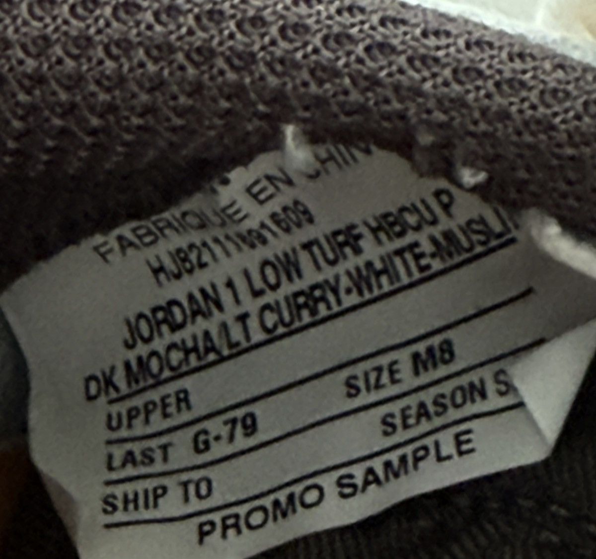 Jordan Brand × Travis Scott Travis Scott x Air Jordan 1 Low Turf "Reverse Mocha" Sample Size US 8 / EU 41 - 8 Thumbnail