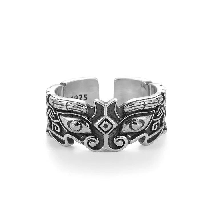 Japanese Brand × Jewelry × Vintage Taotie Divine Beast Ring Size ONE SIZE - 1 Thumbnail