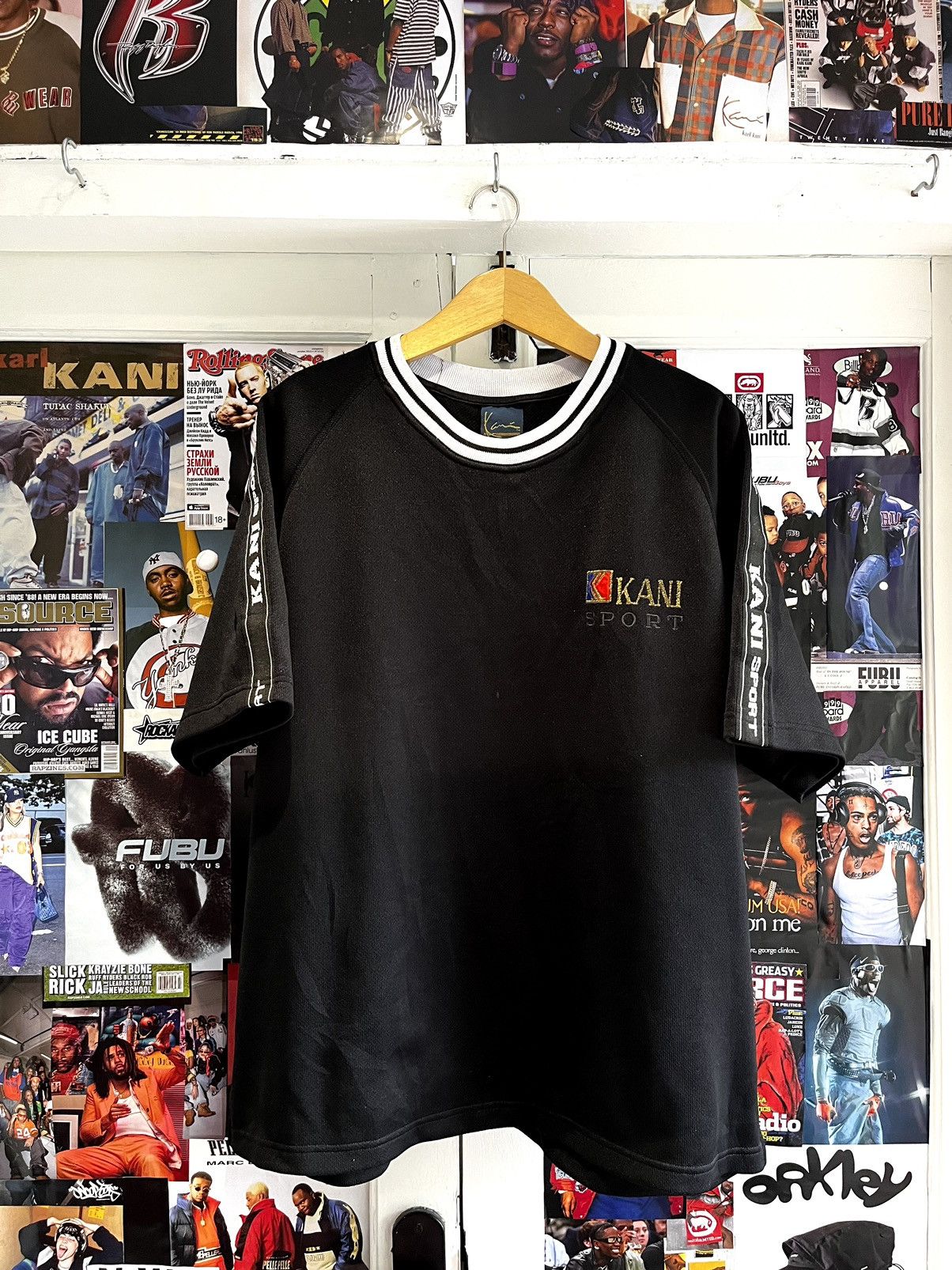 Karl Kani × Vintage 2000’S HIPHOP JERSEY KARL KANI SPORT Size US XL / EU 56 / 4 - 1 Thumbnail