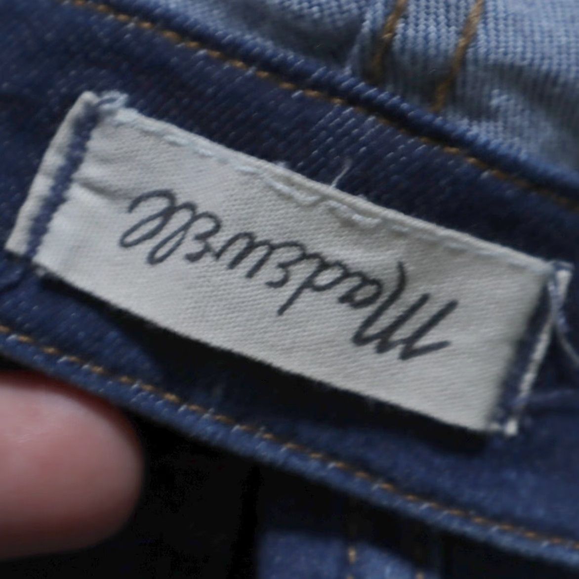Madewell Madewell Stretch Skinny Overalls Denim Blue Women's XXS Size 24" / US 00 / IT 34 - 5 Thumbnail