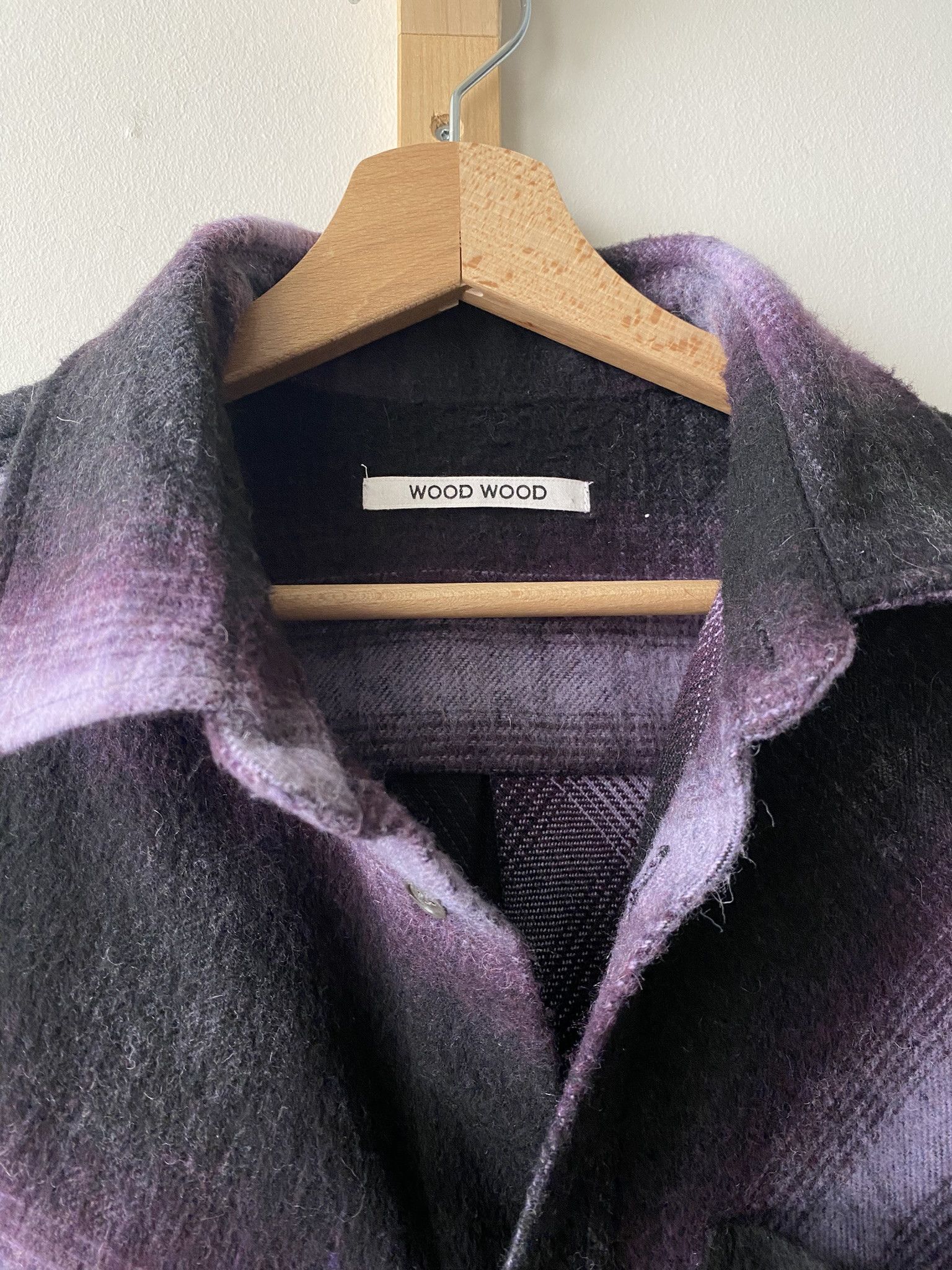 Acne Studios 48/M - Nico Bias Flannel Shirt Size US M / EU 48-50 / 2 - 11 Thumbnail