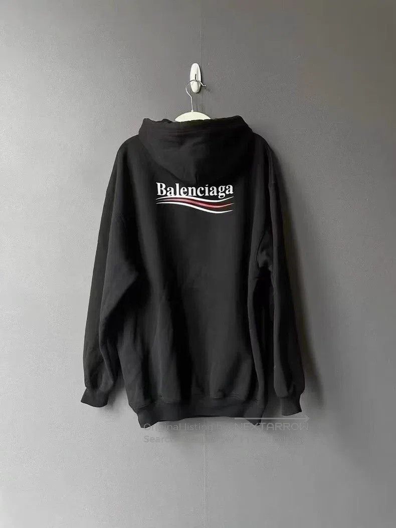 Balenciaga Balenciaga Black Coke Hoodie Size US S / EU 44-46 / 1 - 2 Thumbnail