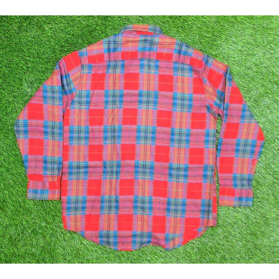 Vintage Vtg Trails End Acrylic Flannel Shirt M (Fits L) Plaid 80s Size US M / EU 48-50 / 2 - 6 Thumbnail