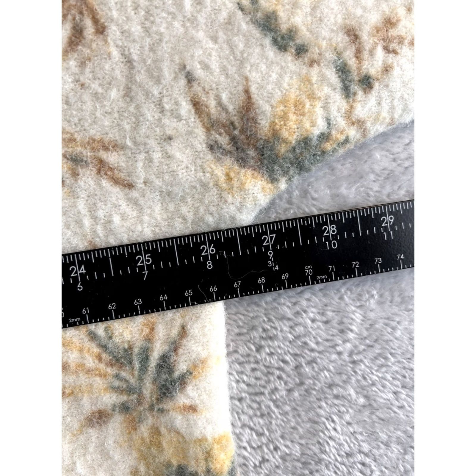 Joie Joie Floral Knit Sweater Womens 2XL White Round Neck Long Sleeve Pullover Oversized Knit All Seasons Womens Fashion Size XXL / US 16-18 / IT 52-54 - 6 Thumbnail