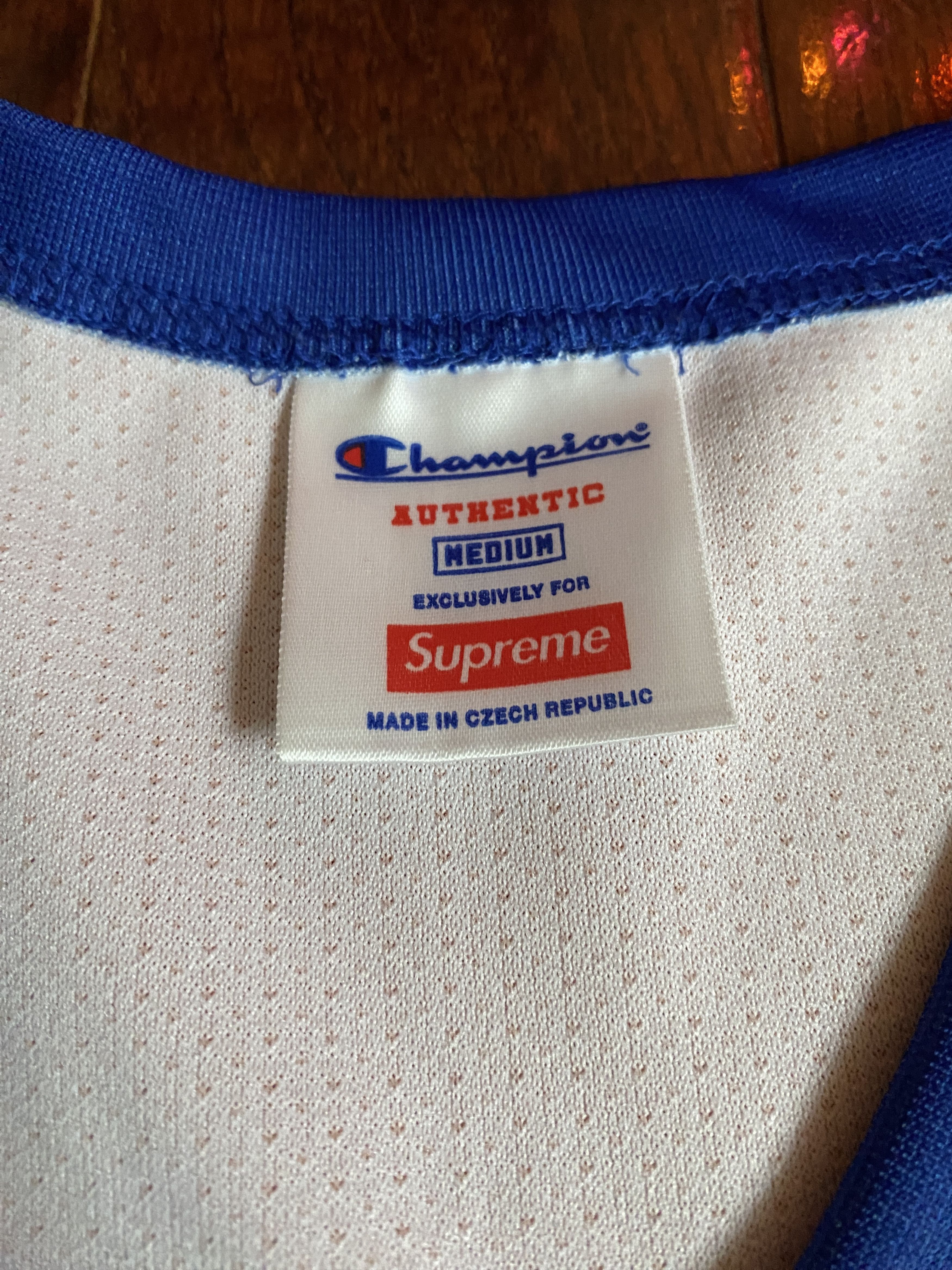Champion × Supreme Hockey Jersey SS14 Size US M / EU 48-50 / 2 - 4 Thumbnail