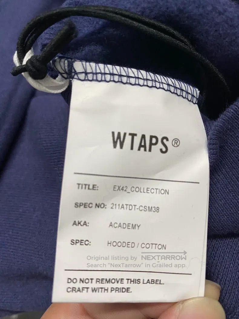 Wtaps Wtaps Blue hoodie Size US XL / EU 56 / 4 - 6 Thumbnail