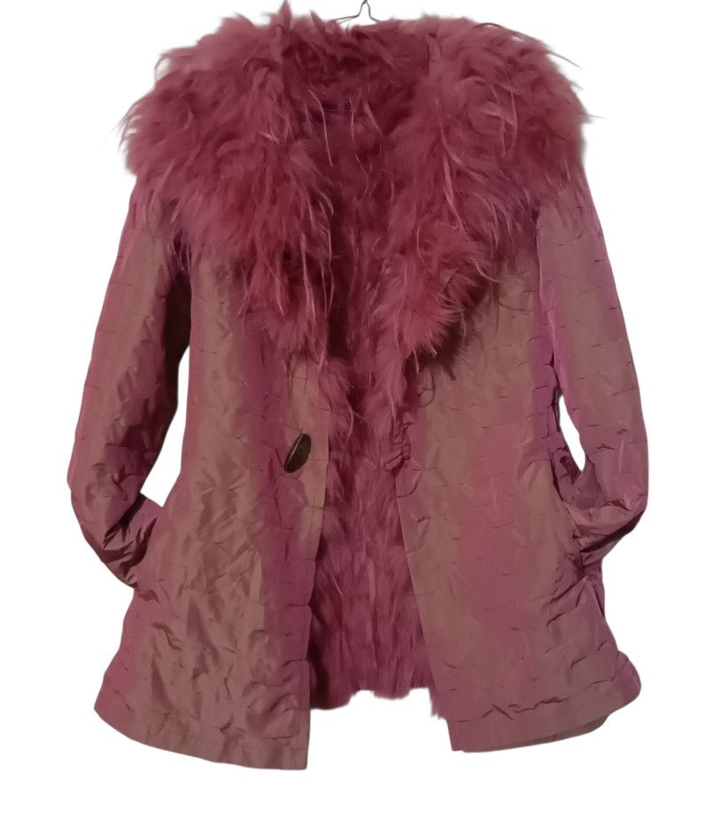 If Six Was Nine Mongolia Fur Coat Size M / US 6-8 / IT 42-44 - 1 Thumbnail